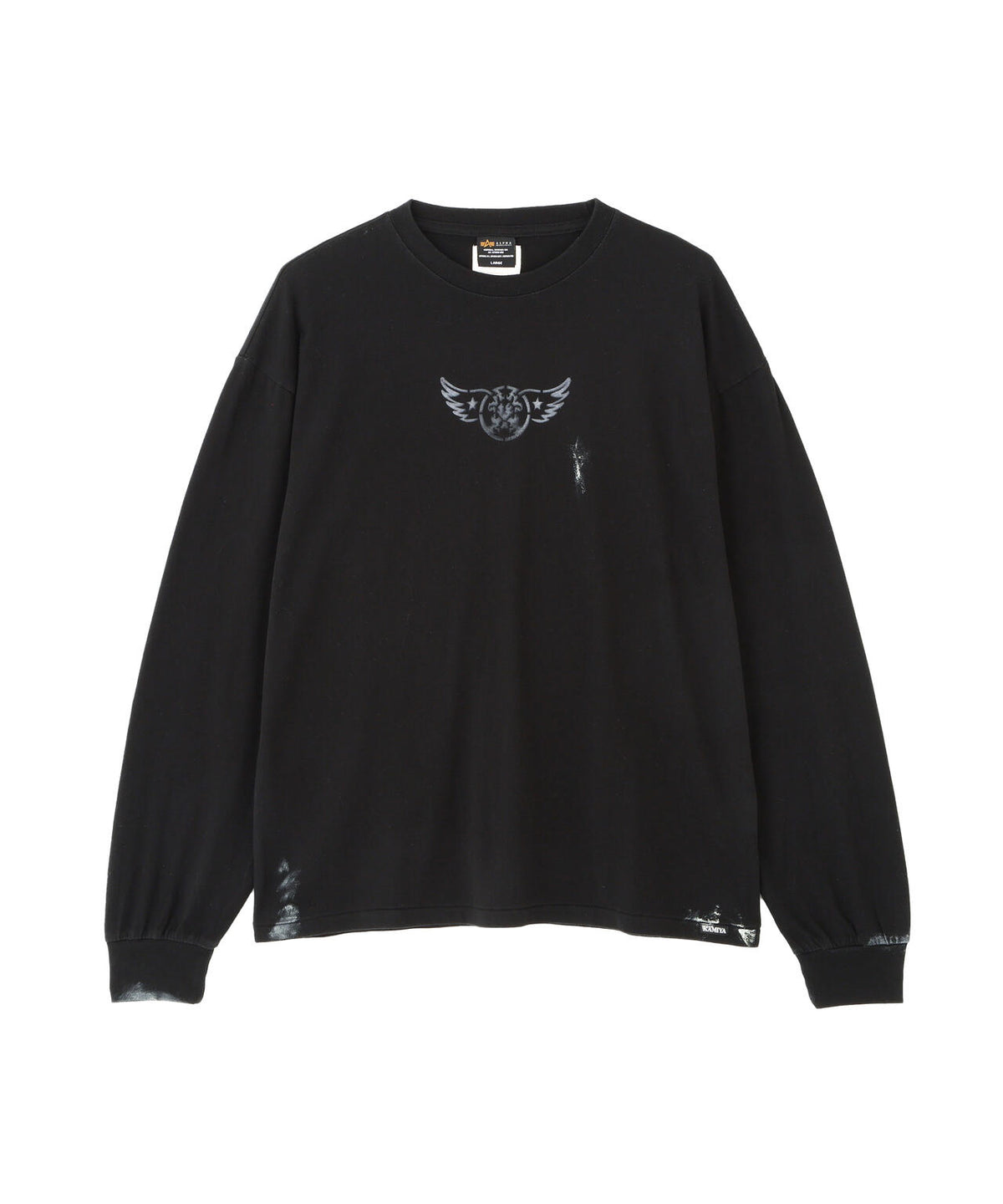 ALPHA×KAMIYA L/S TEE / カミヤ ロングスリーブ ティーシャツ