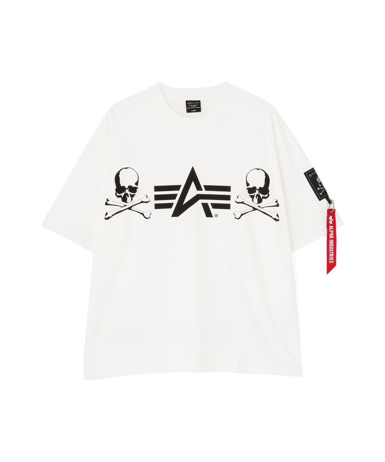 Alpha Industries × MASTERMIND WORLD Graphic T-Shirt ｜アルファ
