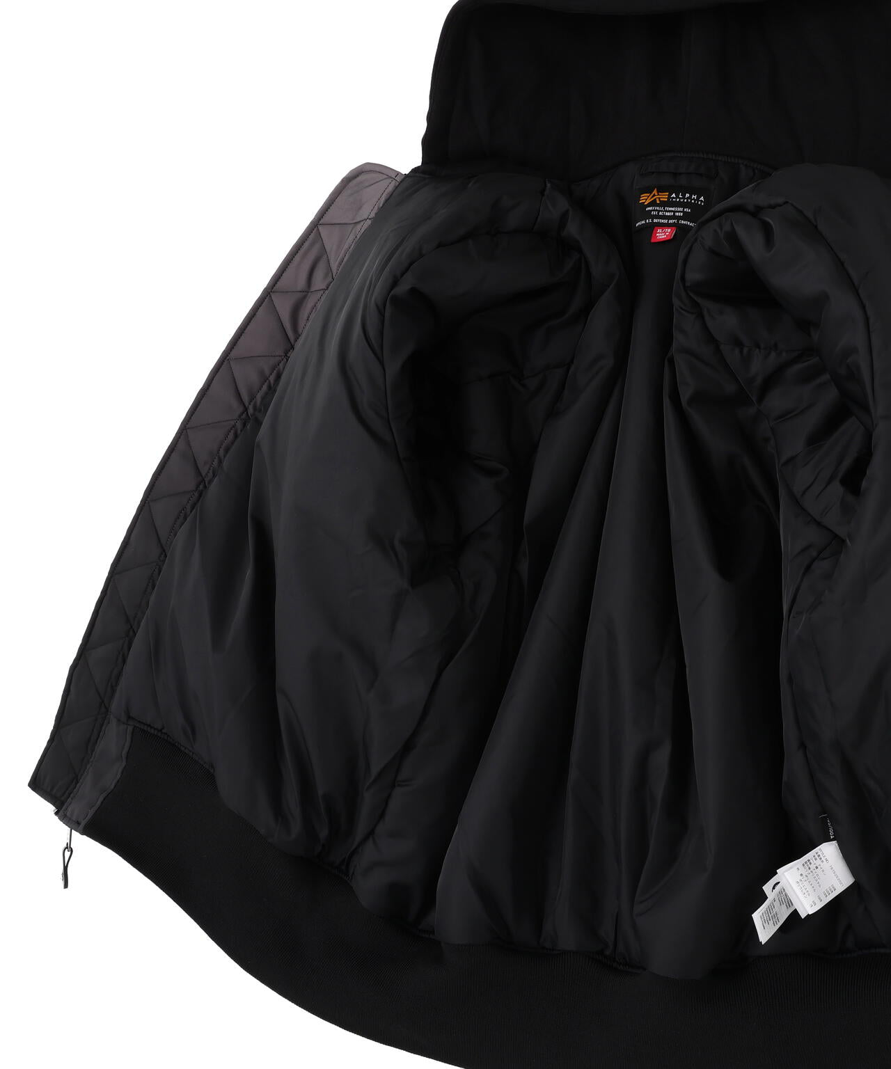 GRADIENT WASHED FLIGHT JACKET