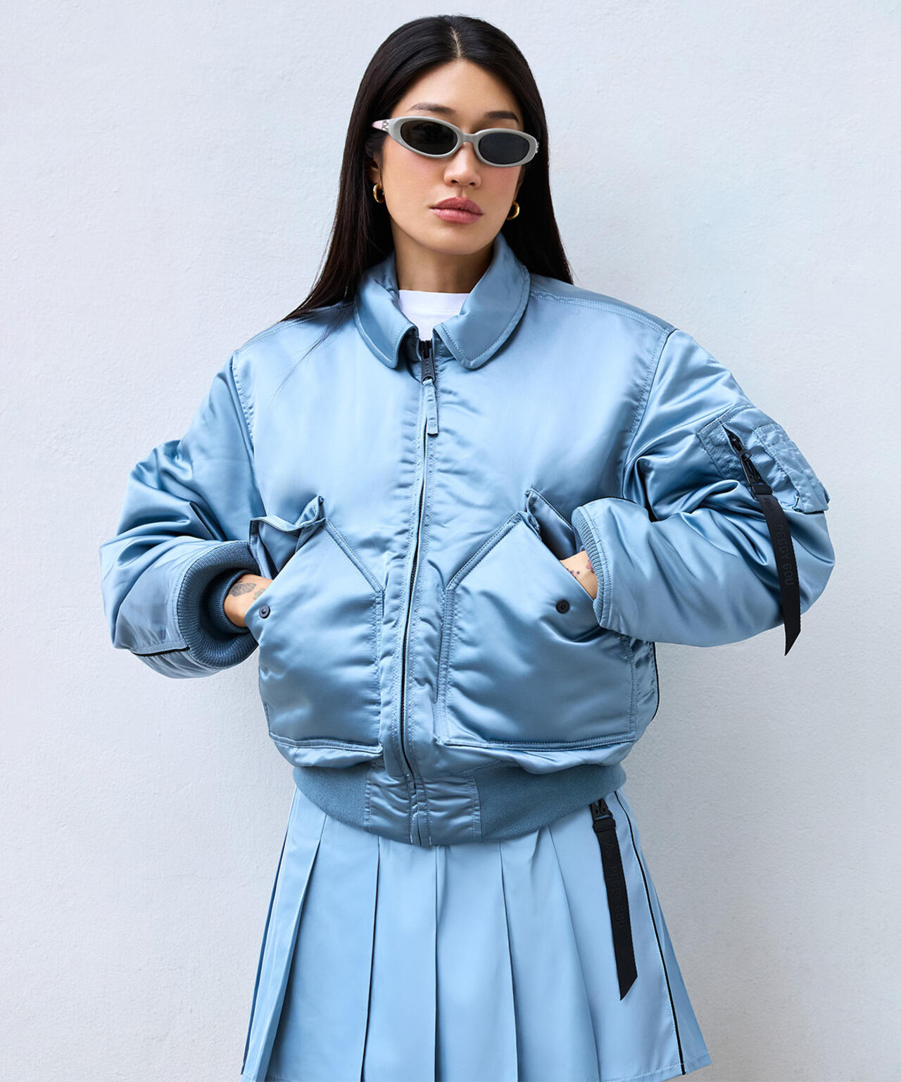 PEGGY GOU X ALPHA CWU 45/P BOMBER JACKET WOMENS