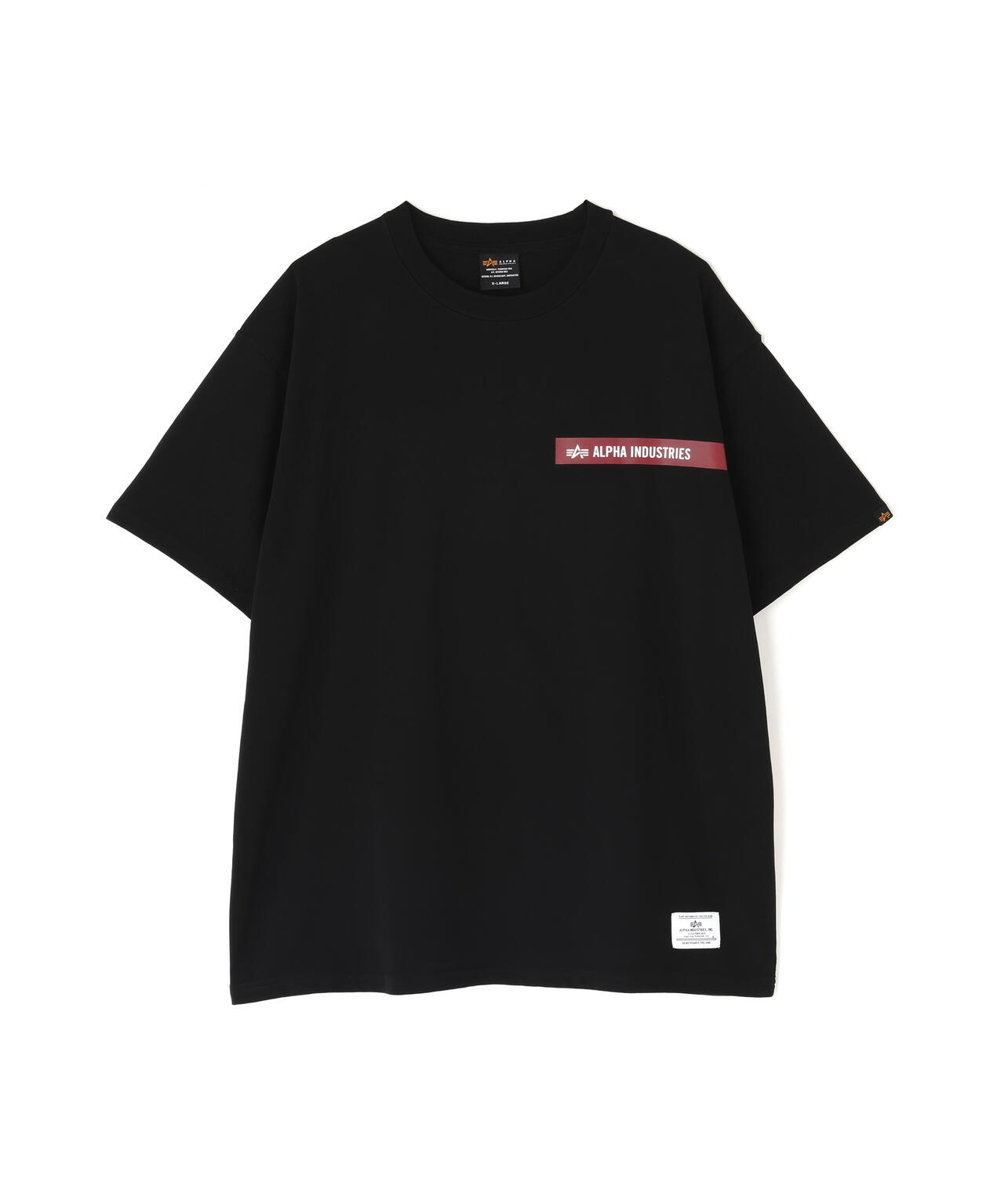 ALPHA RED RIBBON T-SHIRT ｜アルファ インダストリーズ