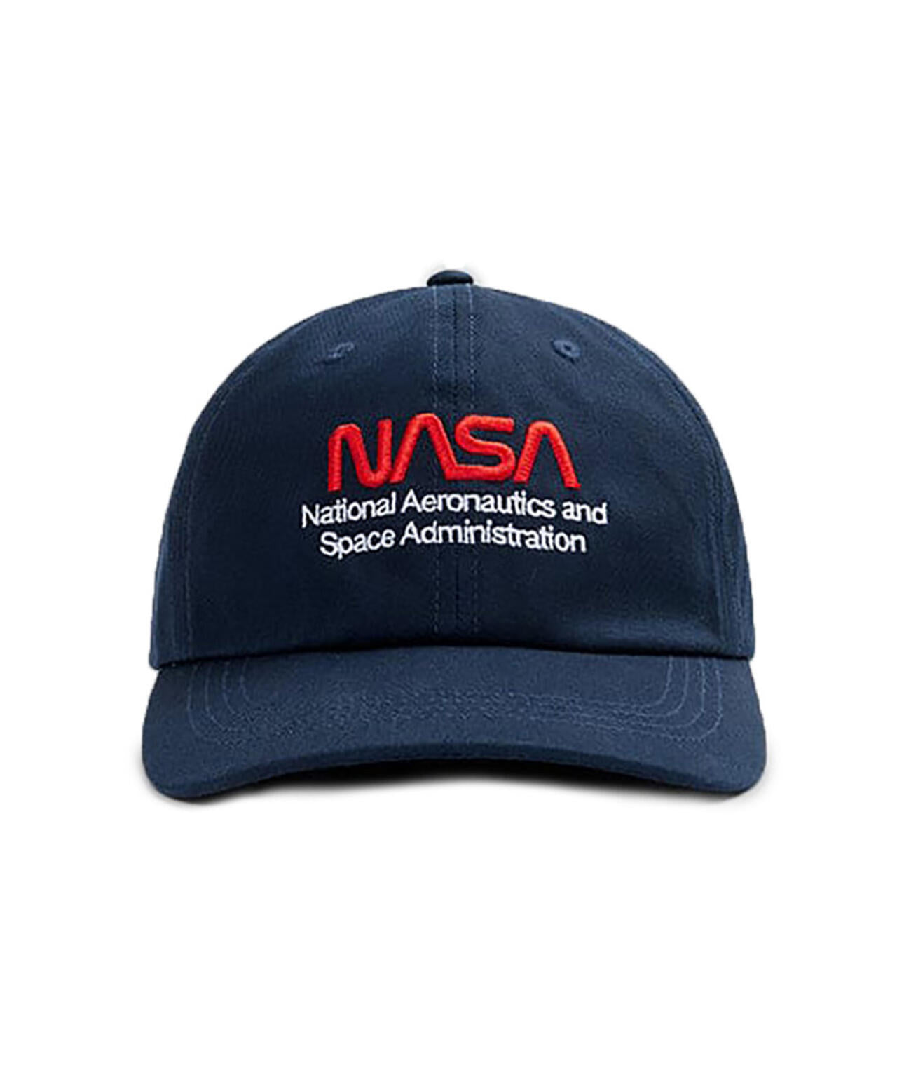 NASA WORM LOGO CAP ｜アルファ インダストリーズ