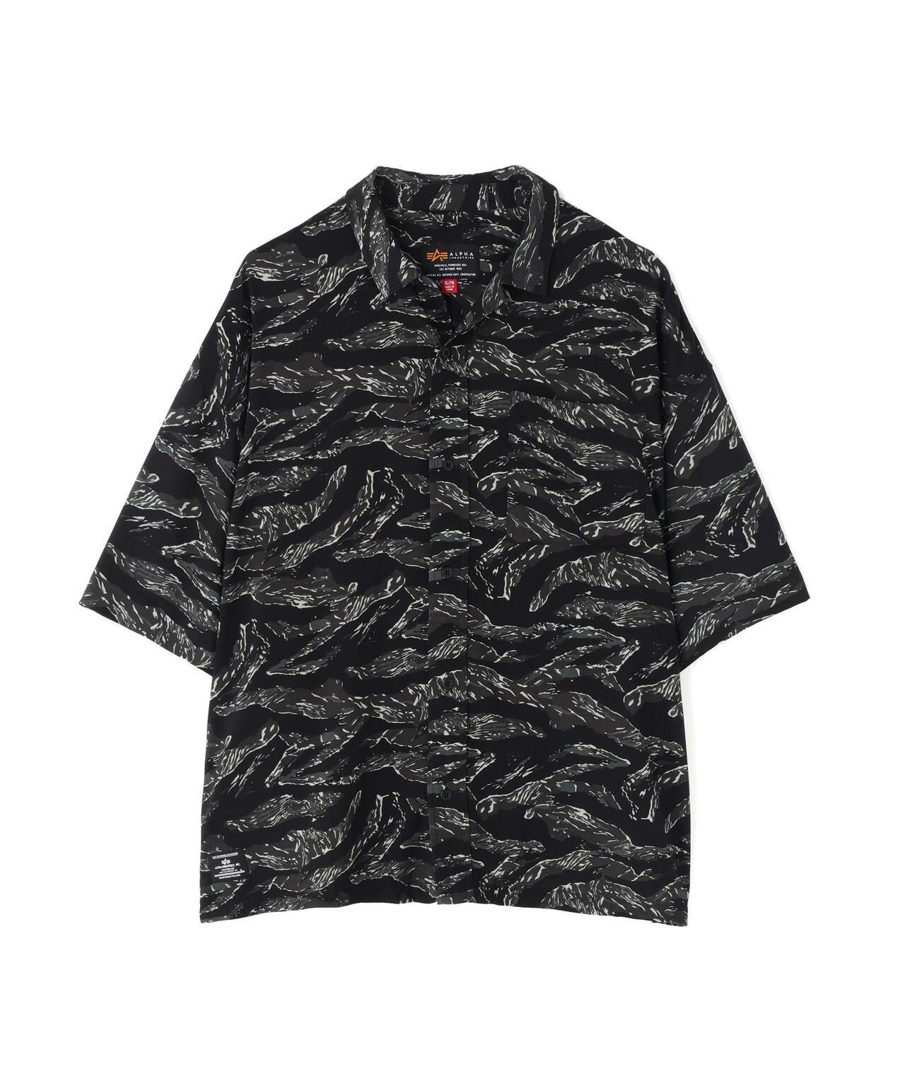 SS CAMO RELAXED CAMP SHIRT