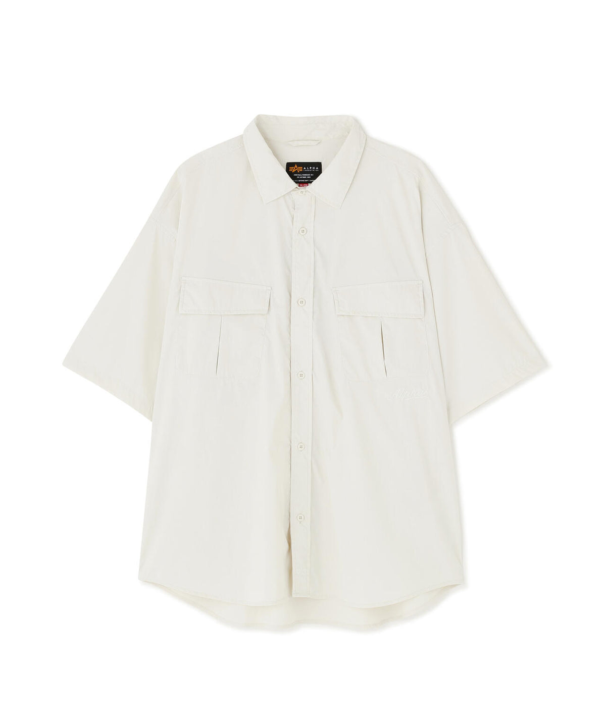 SS FATIGUE RELAXED DECO SHIRT / ショートスリーブ ファティーグ リラックス デコ シャツ