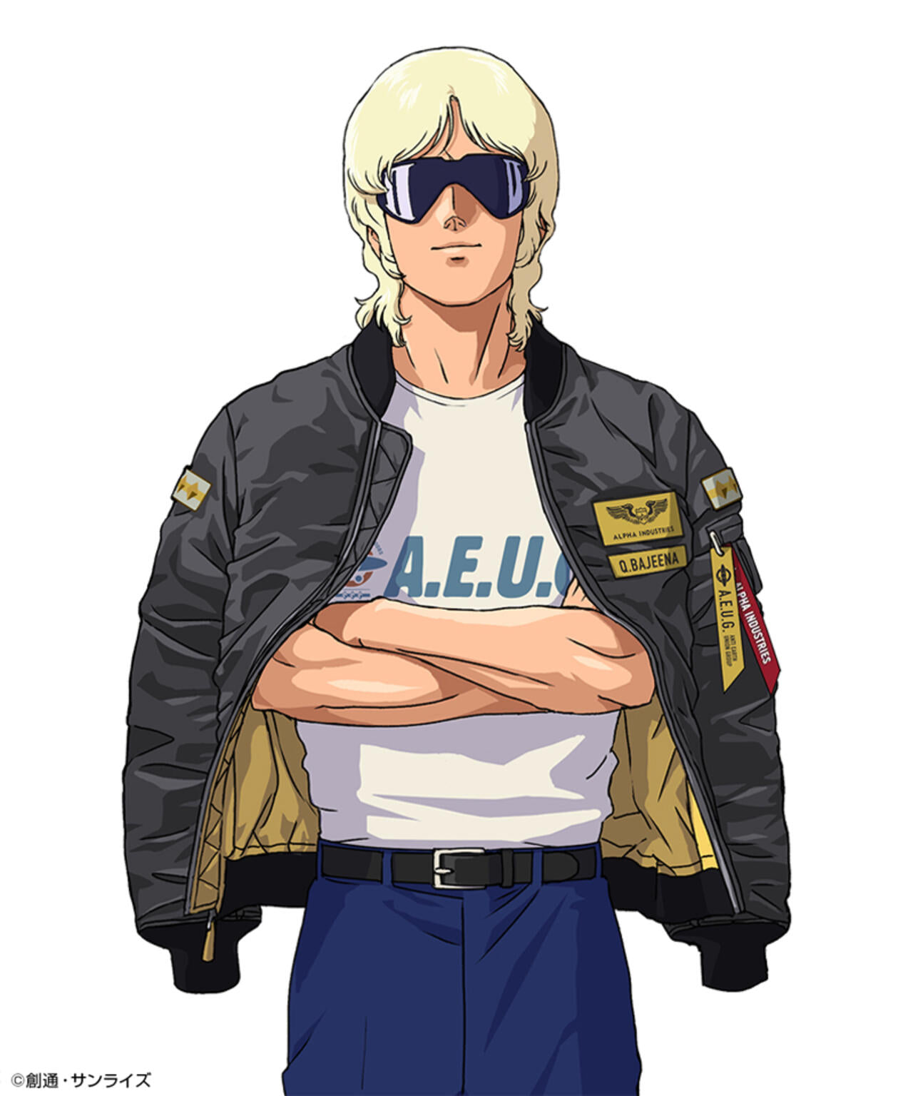 激レア STRICT-G ALPHA クワトロバジーナモデル MA-1 S(M) STRICT-G × ALPHA INDUSTRIES MA-1 NATUS 『機動戦士Ζガンダム