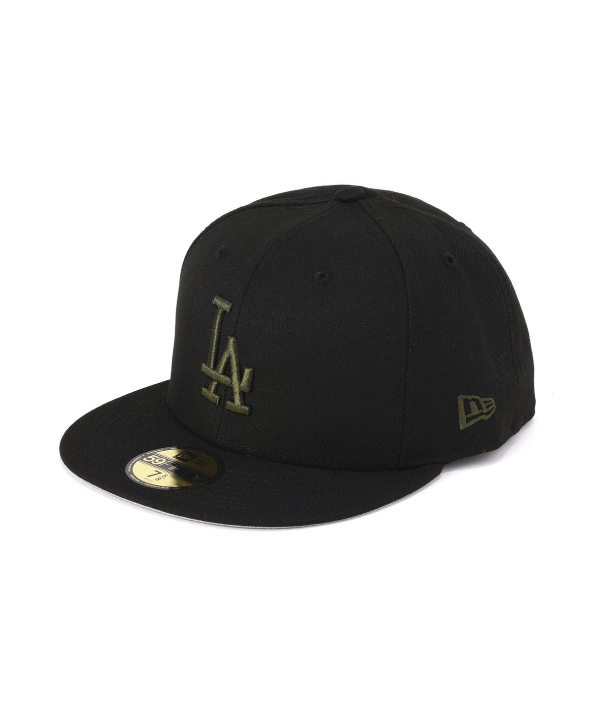 《MLB X ALPHA X NEW ERA》59FIFTY ロサンゼルス・ドジャース ブラック