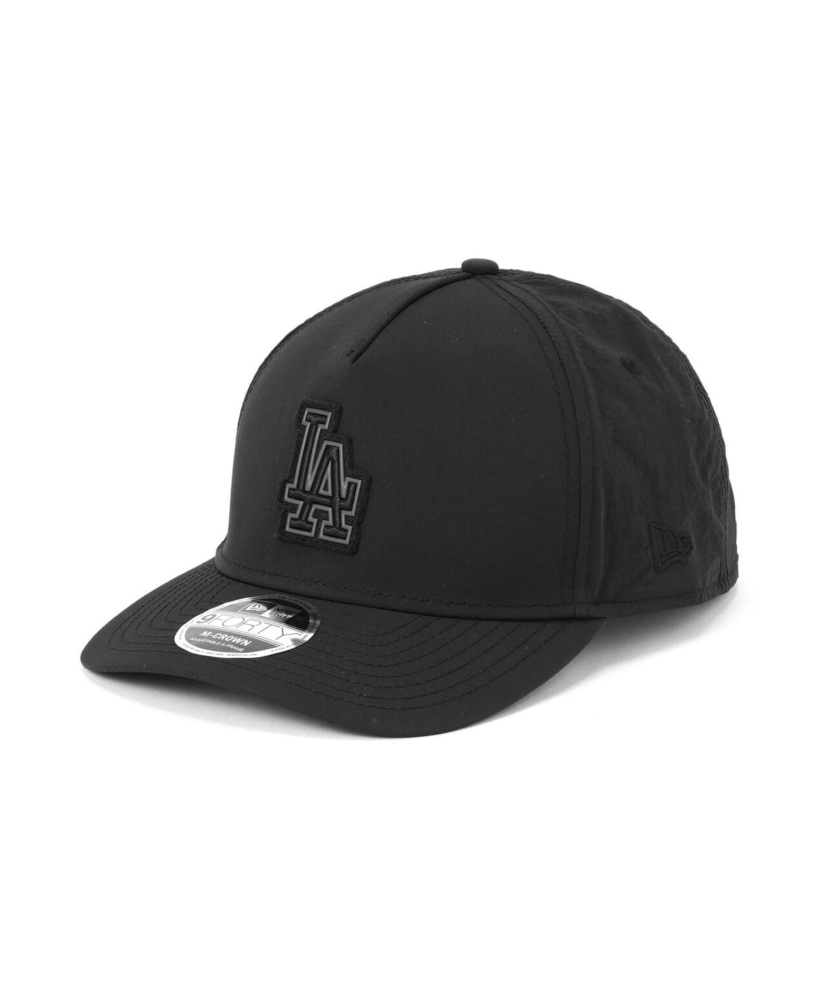 《MLB X ALPHA X NEW ERA》9FORTY M-Crown A-Frame ロサンゼルス・ドジャース ブラック