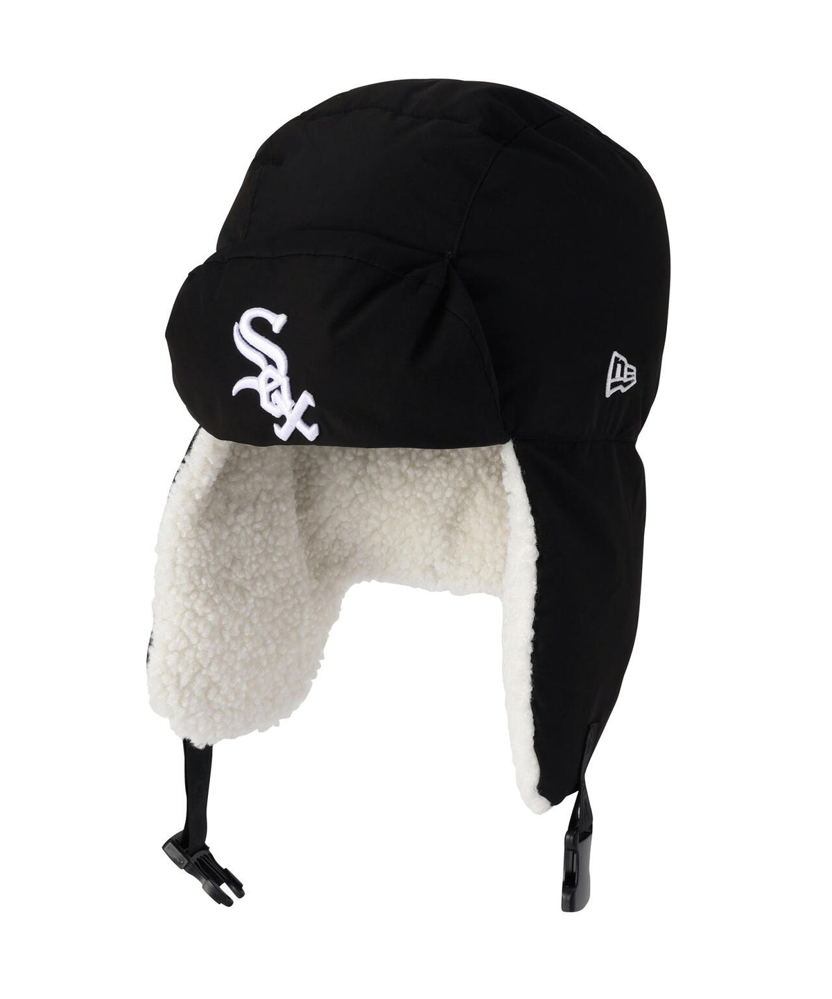 《MLB X ALPHA X NEW ERA》PUFFER TRAPPER HAT シカゴ・ホワイトソックス