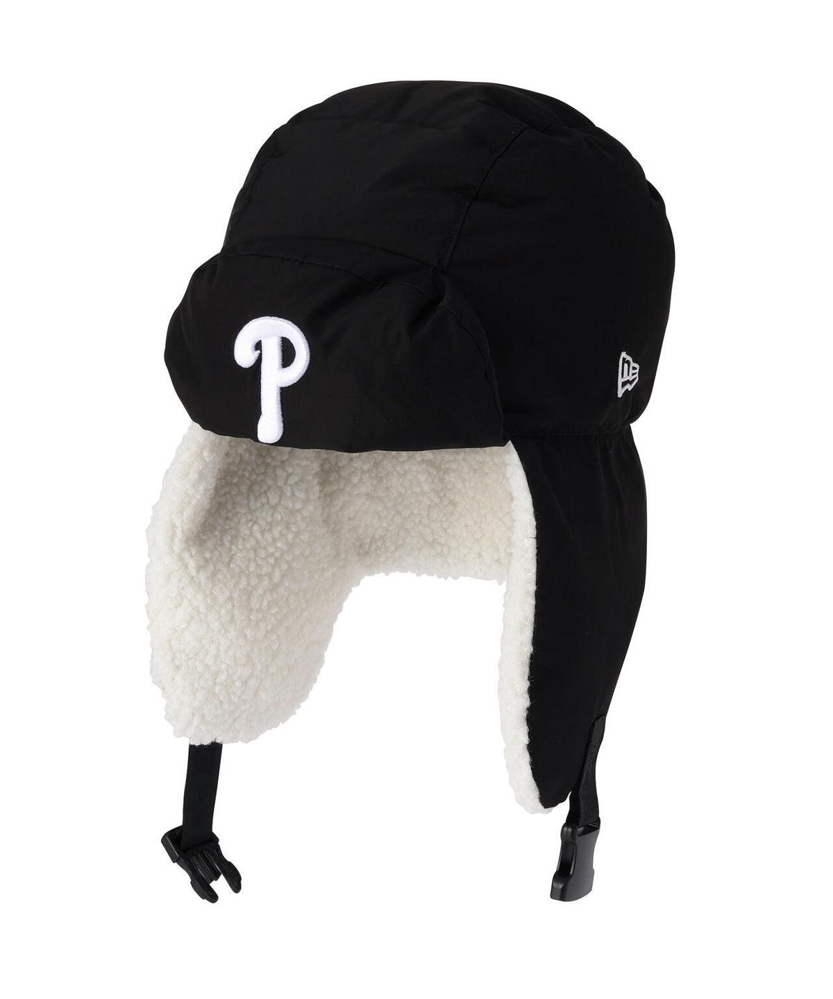《MLB X ALPHA X NEW ERA》PUFFER TRAPPER HAT フィラデルフィア・フィリーズ