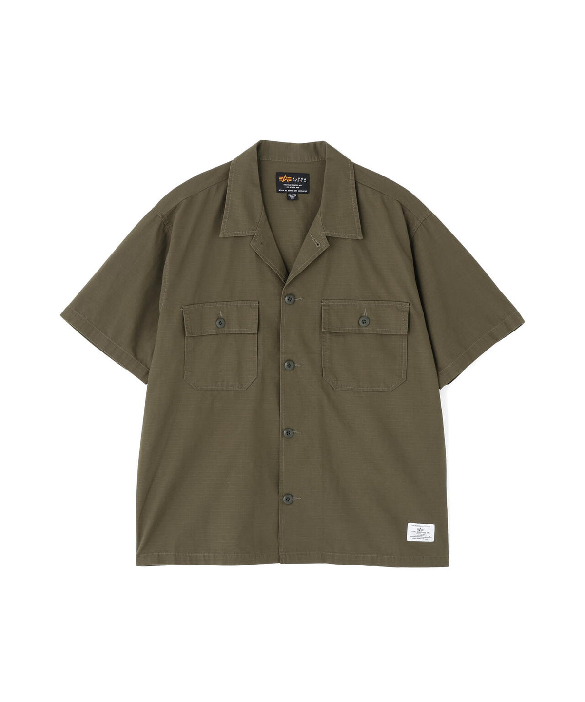 RIPSTOP FATIGUE S/S SHIRT / リップストップ ファティーグ ショートスリーブ シャツ