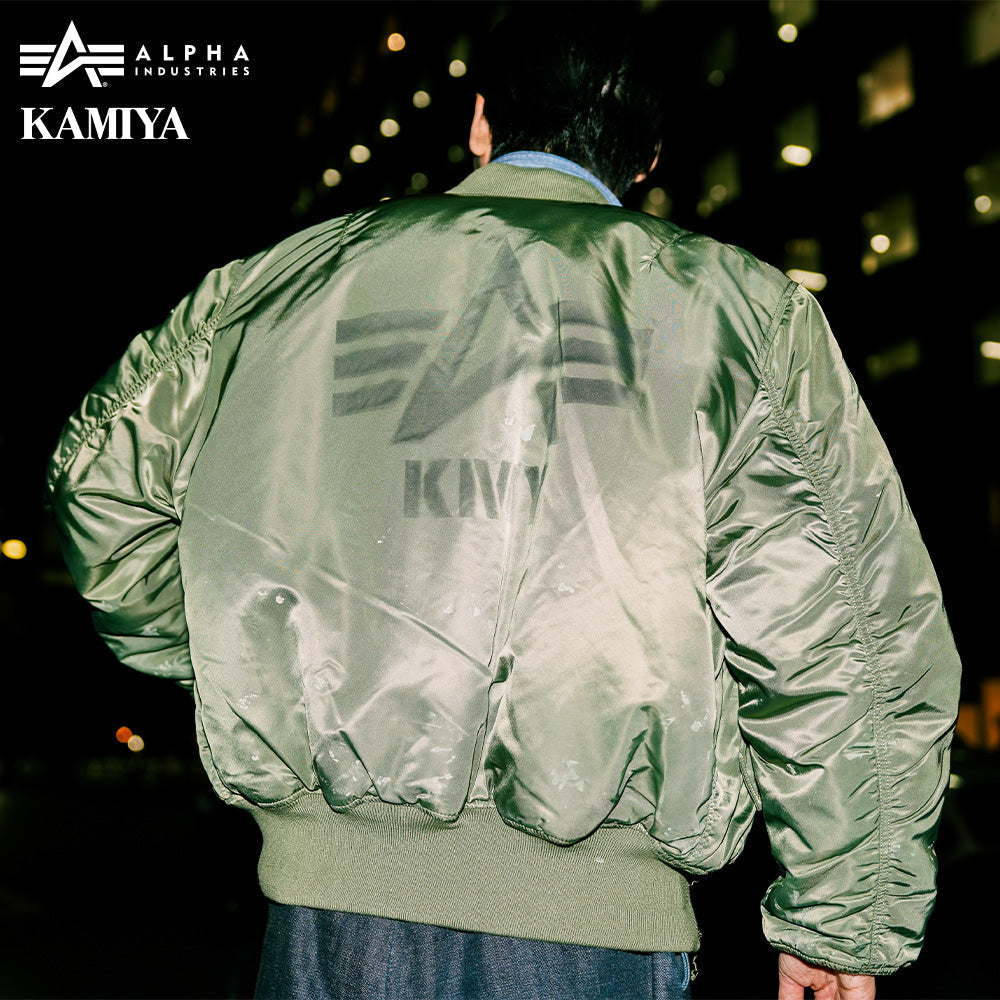 ALPHA INDUSTRIES × KAMIYA