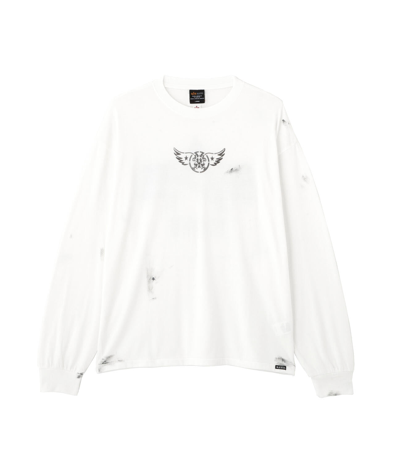 ALPHA×KAMIYA L/S TEE