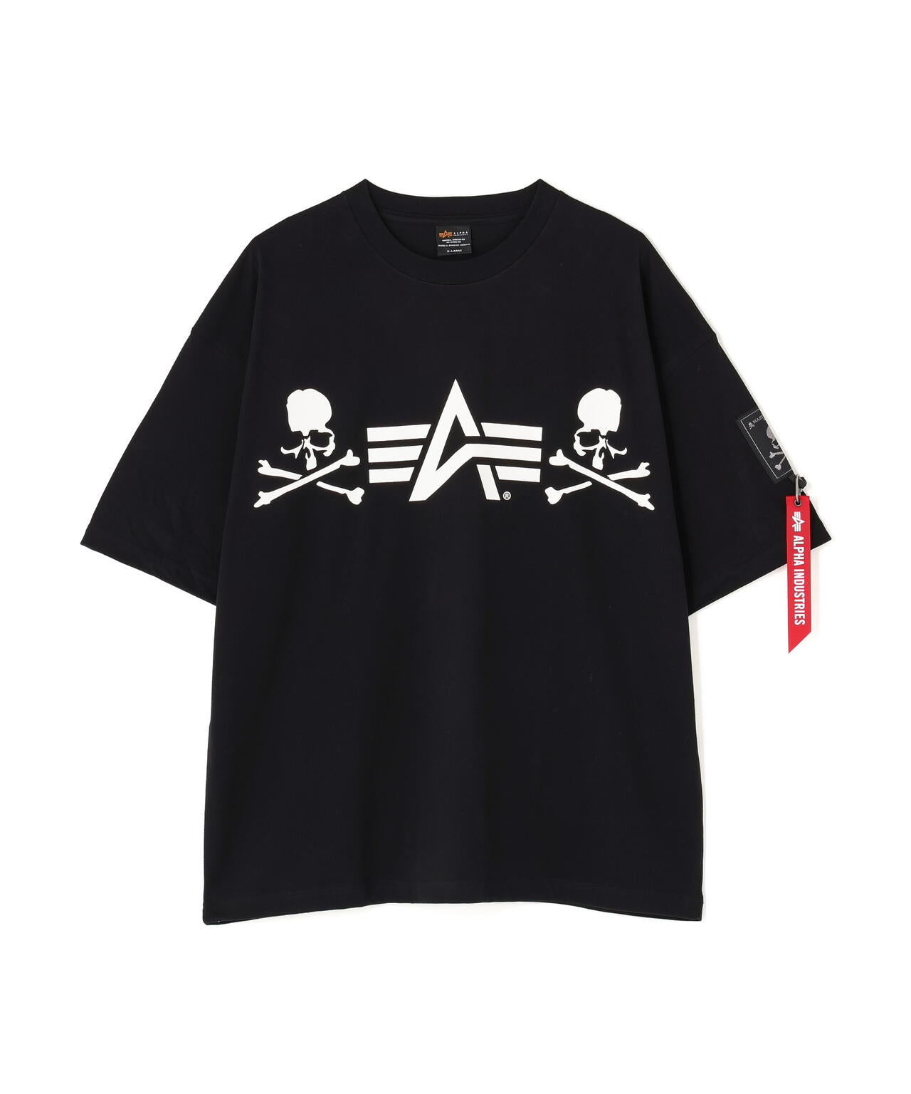 Alpha Industries × MASTERMIND WORLD Graphic T-Shirt ｜アルファ