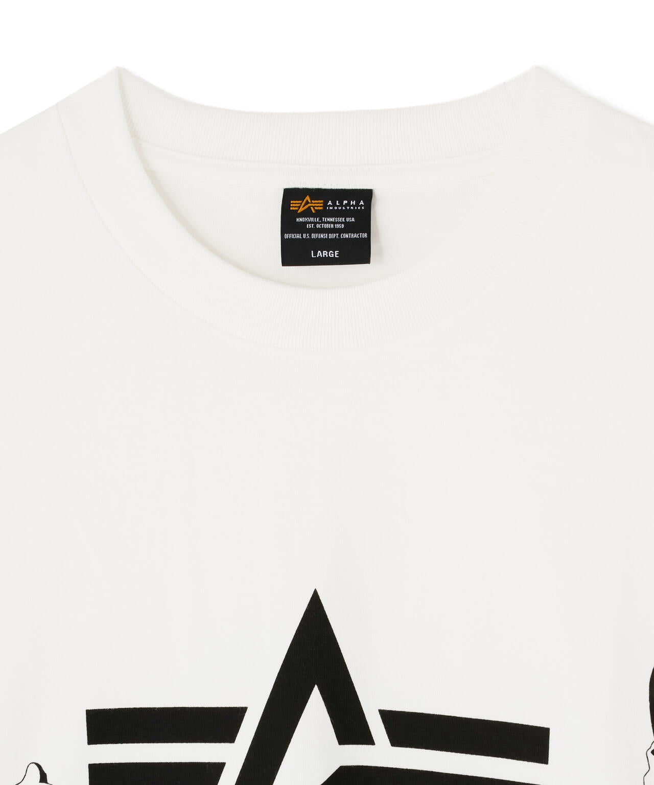 Alpha Industries × MASTERMIND WORLD　Graphic T-Shirt