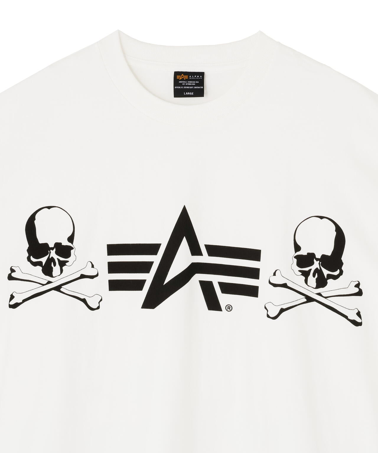 Alpha Industries × MASTERMIND WORLD　Graphic T-Shirt