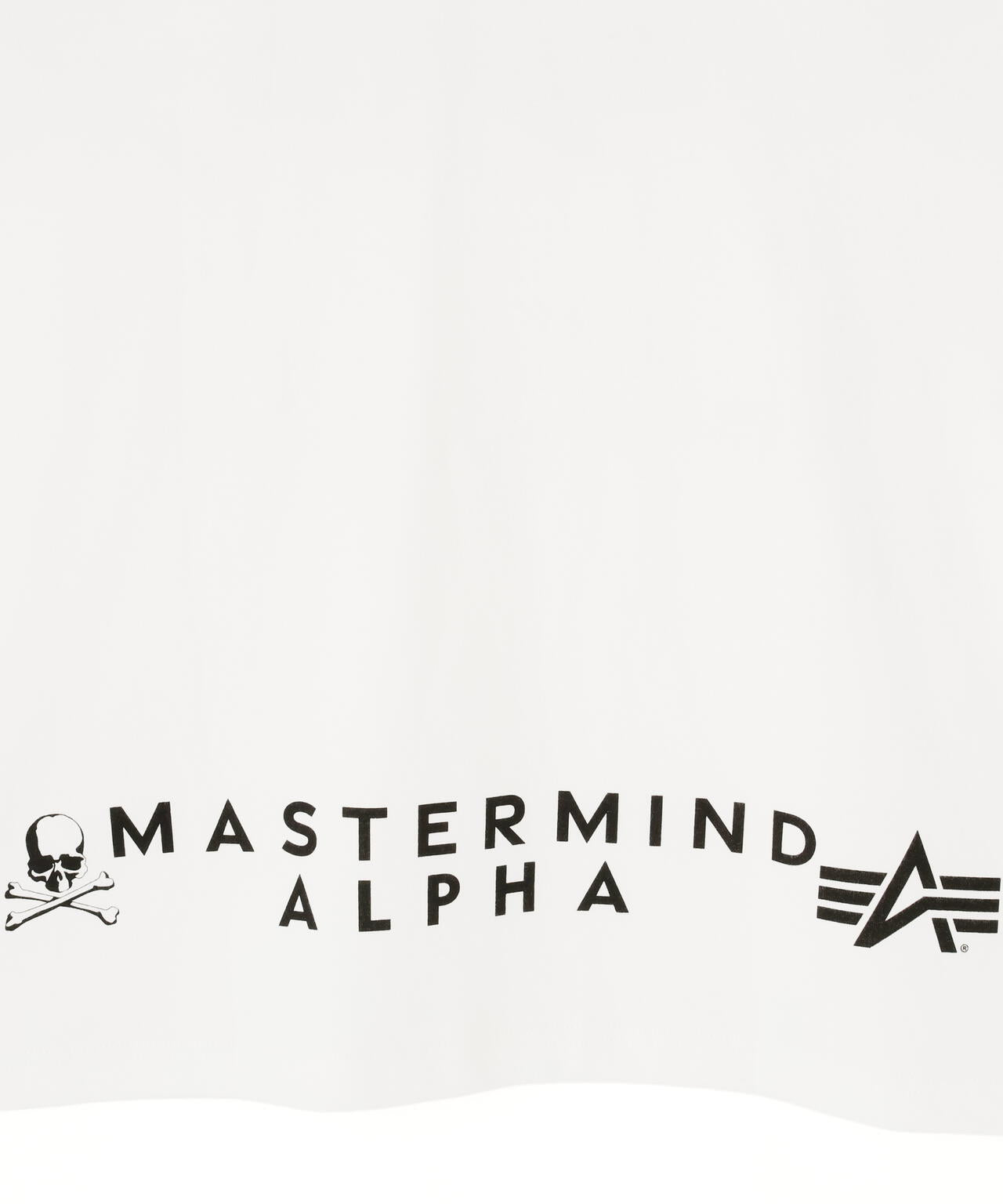 Alpha Industries × MASTERMIND WORLD　Graphic T-Shirt