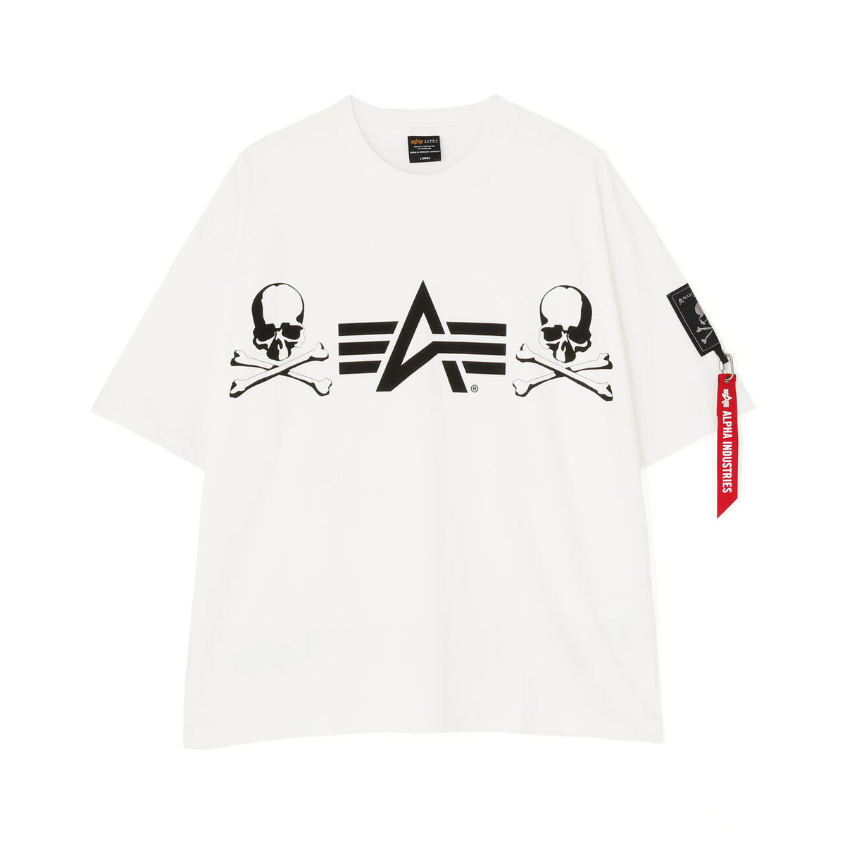 Alpha Industries × MASTERMIND WORLD Graphic T-Shirt ｜アルファ