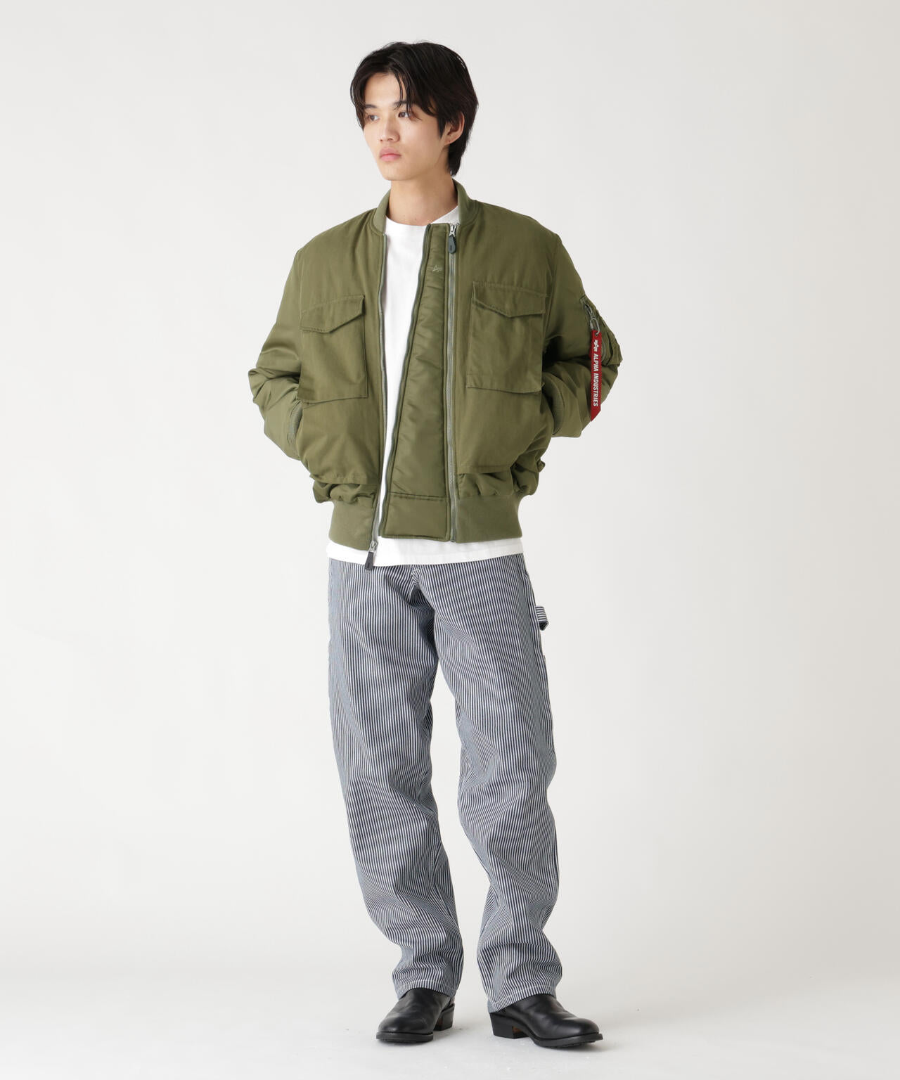 MA-1 MIXED COTTON FLIGHT JACKET ｜アルファ インダストリーズ