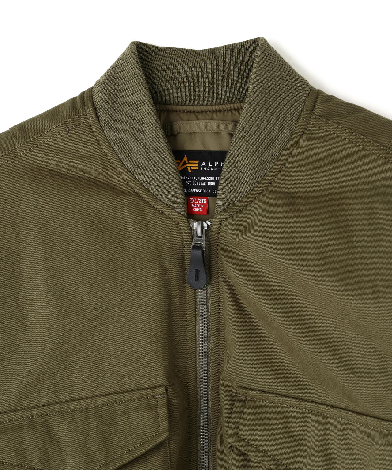 MA-1 MIXED COTTON FLIGHT JACKET ｜アルファ インダストリーズ