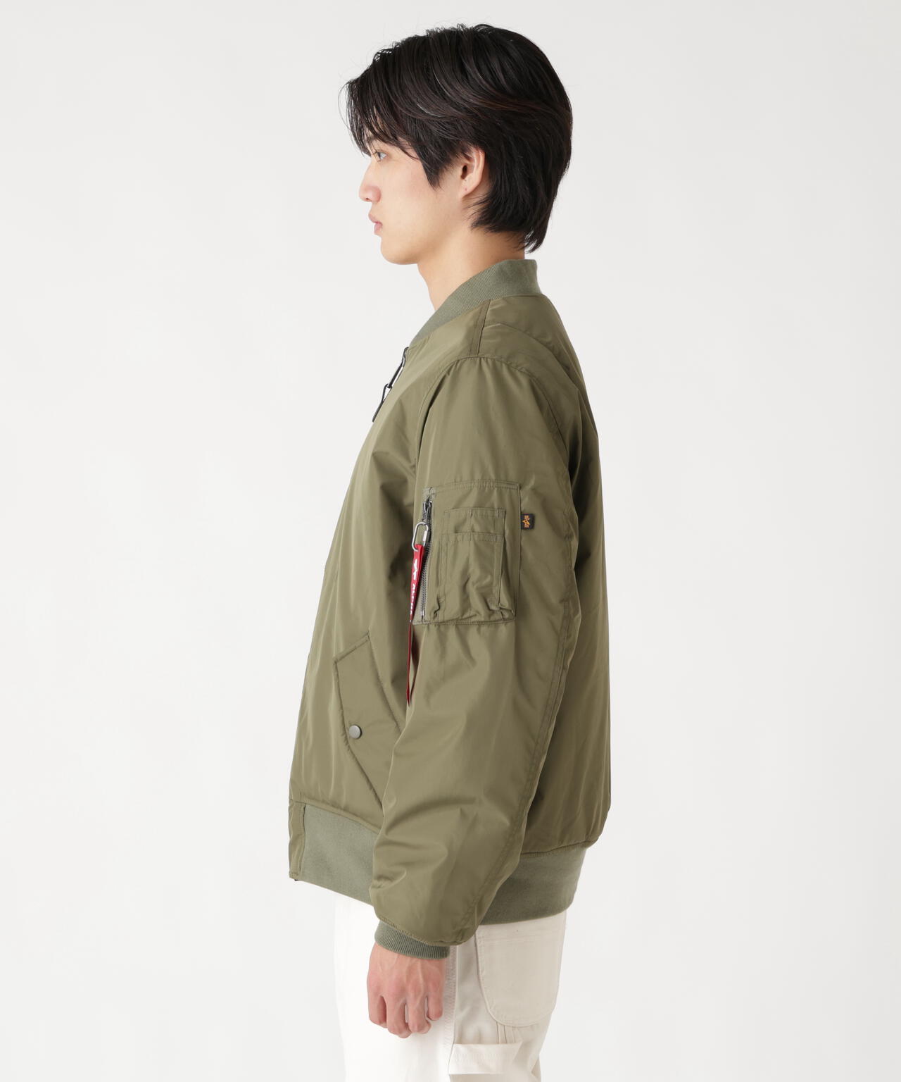 REVERSIBLE ONION QUILTED MA-1 FLIGHT JACKET