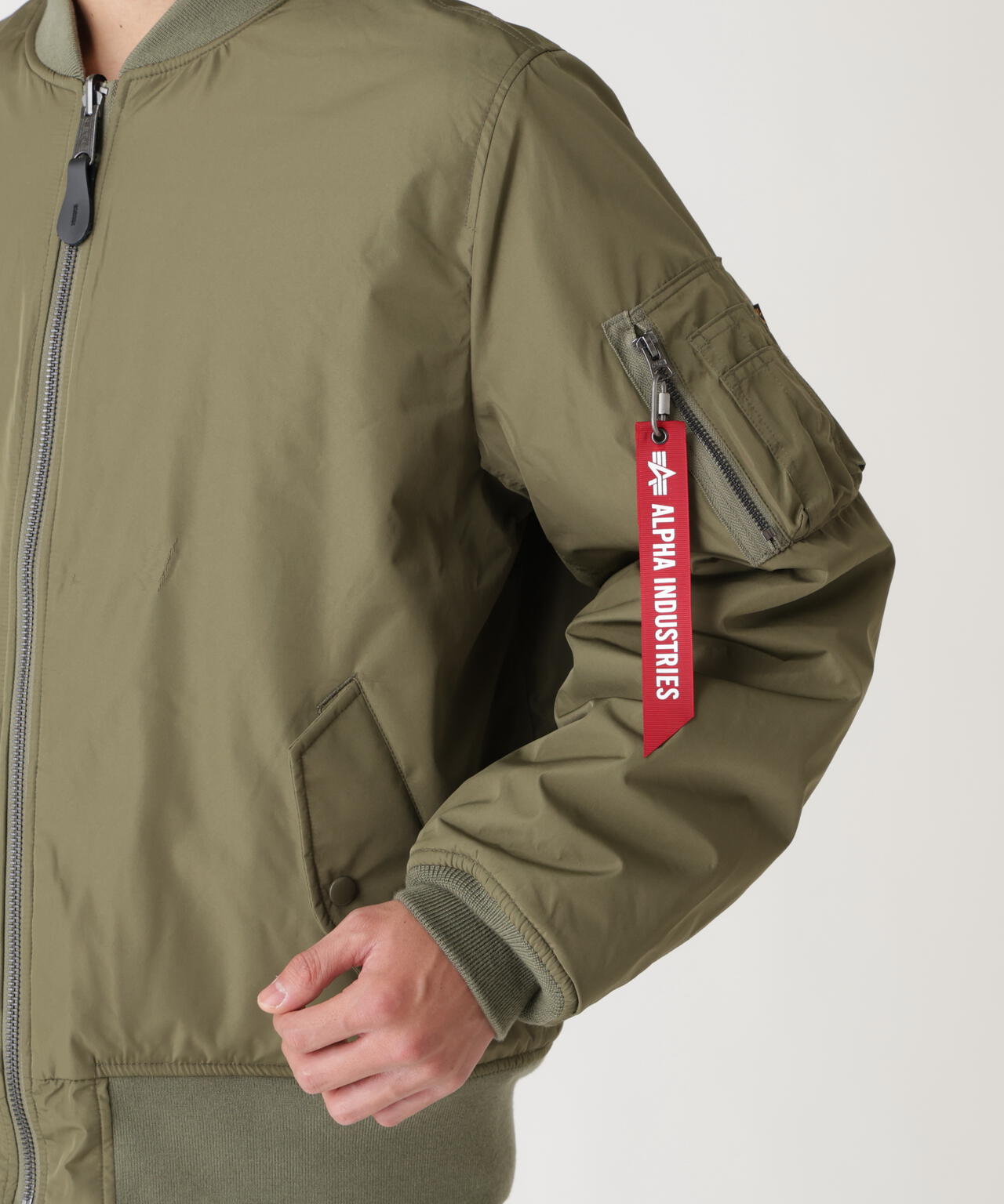 REVERSIBLE ONION QUILTED MA-1 FLIGHT JACKET