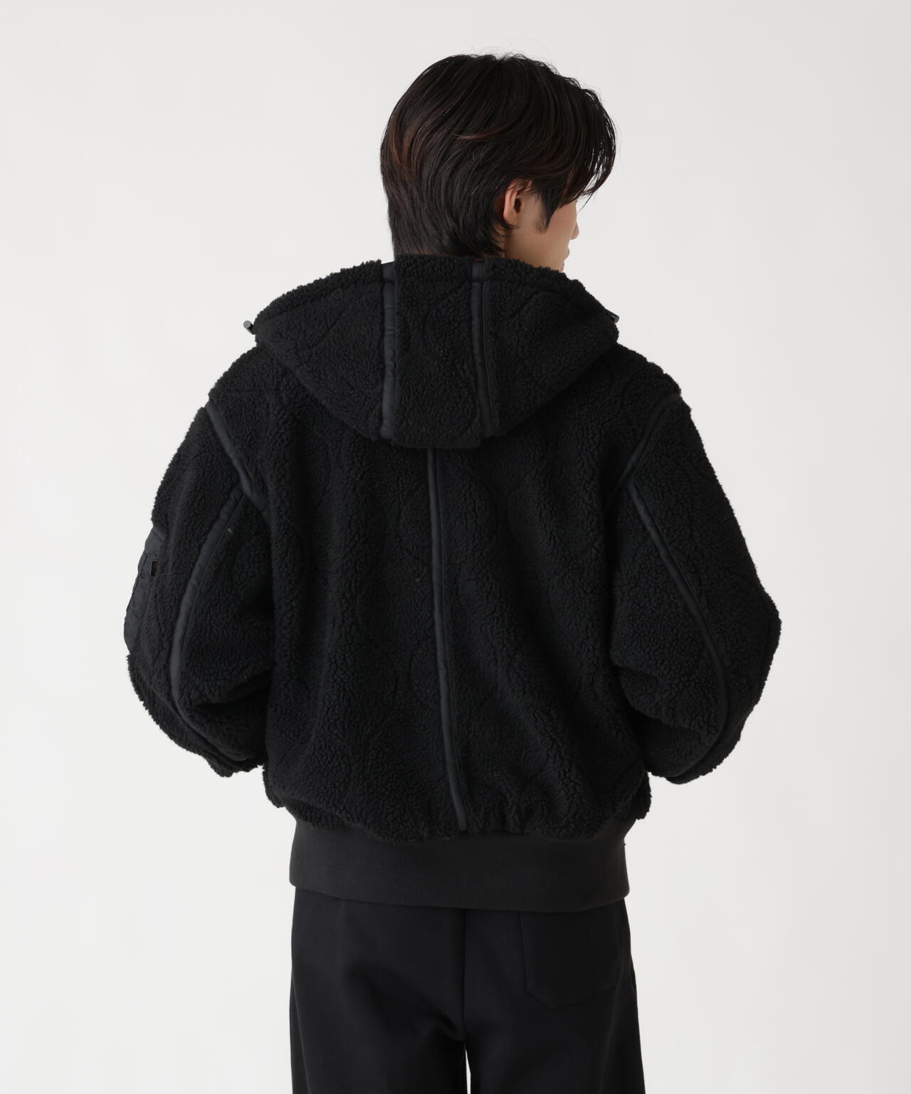 SHERPA ONION QUILTING FLIGHT JACKET ｜アルファ インダストリーズ