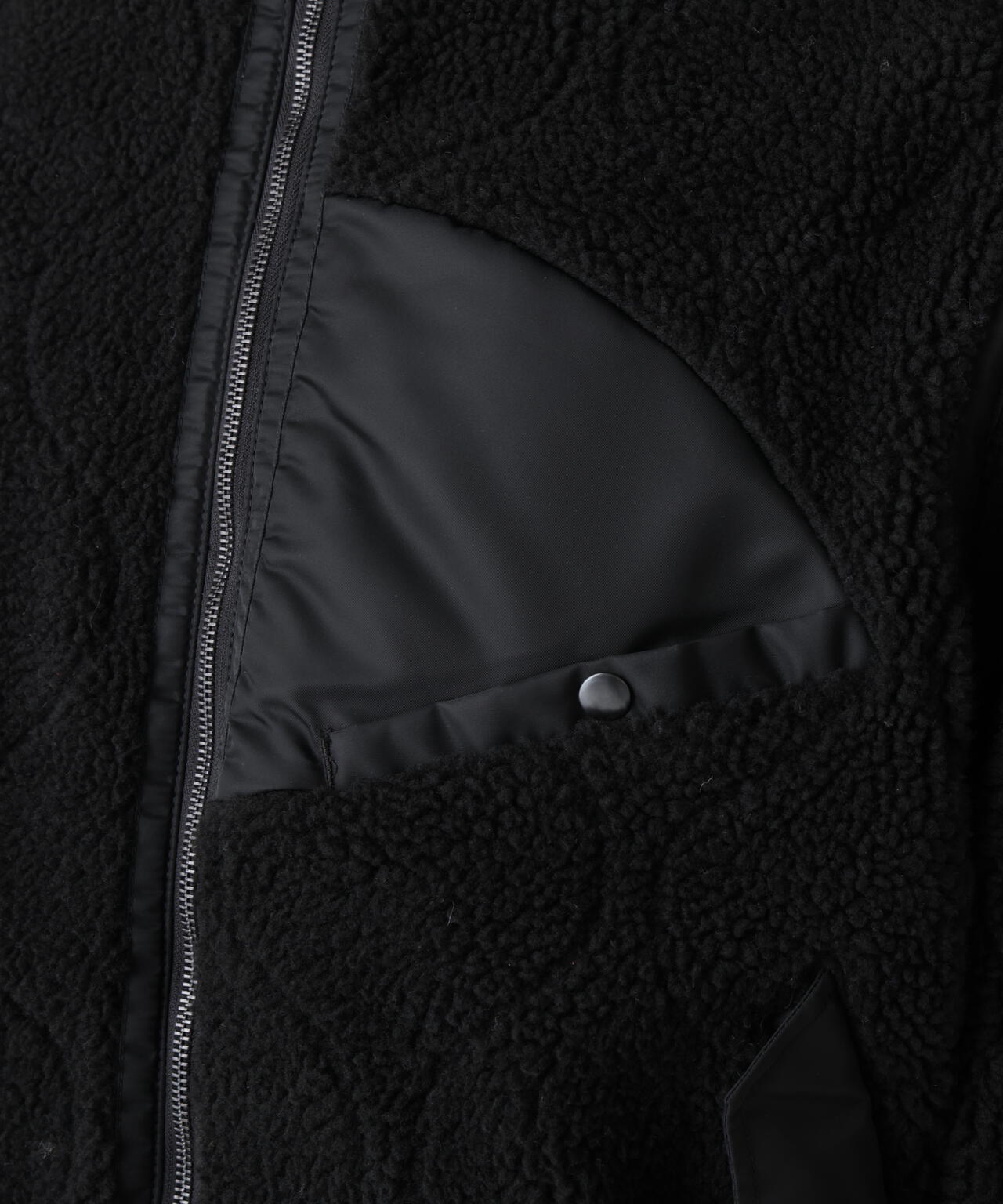 SHERPA ONION QUILTING FLIGHT JACKET