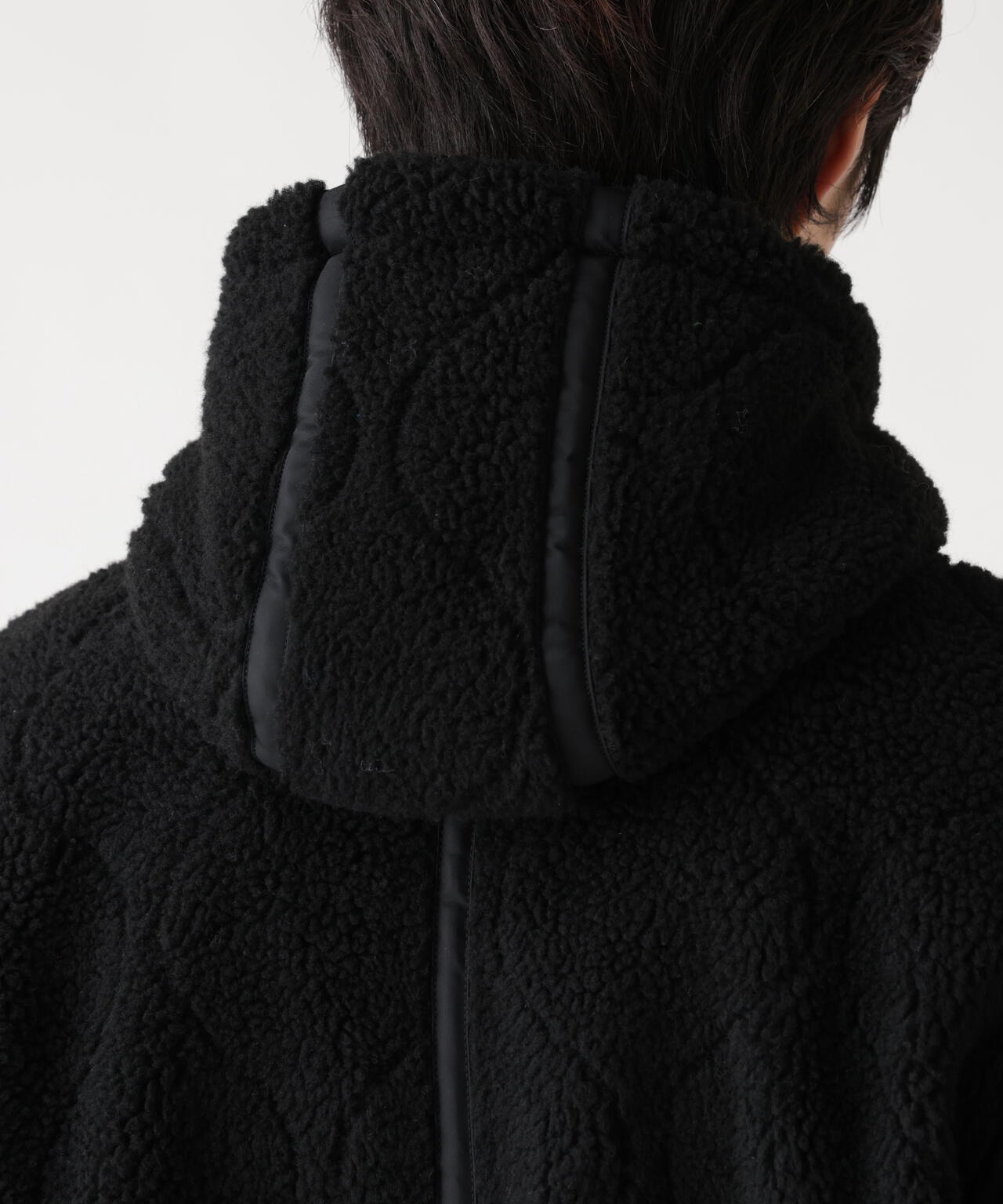 SHERPA ONION QUILTING FLIGHT JACKET