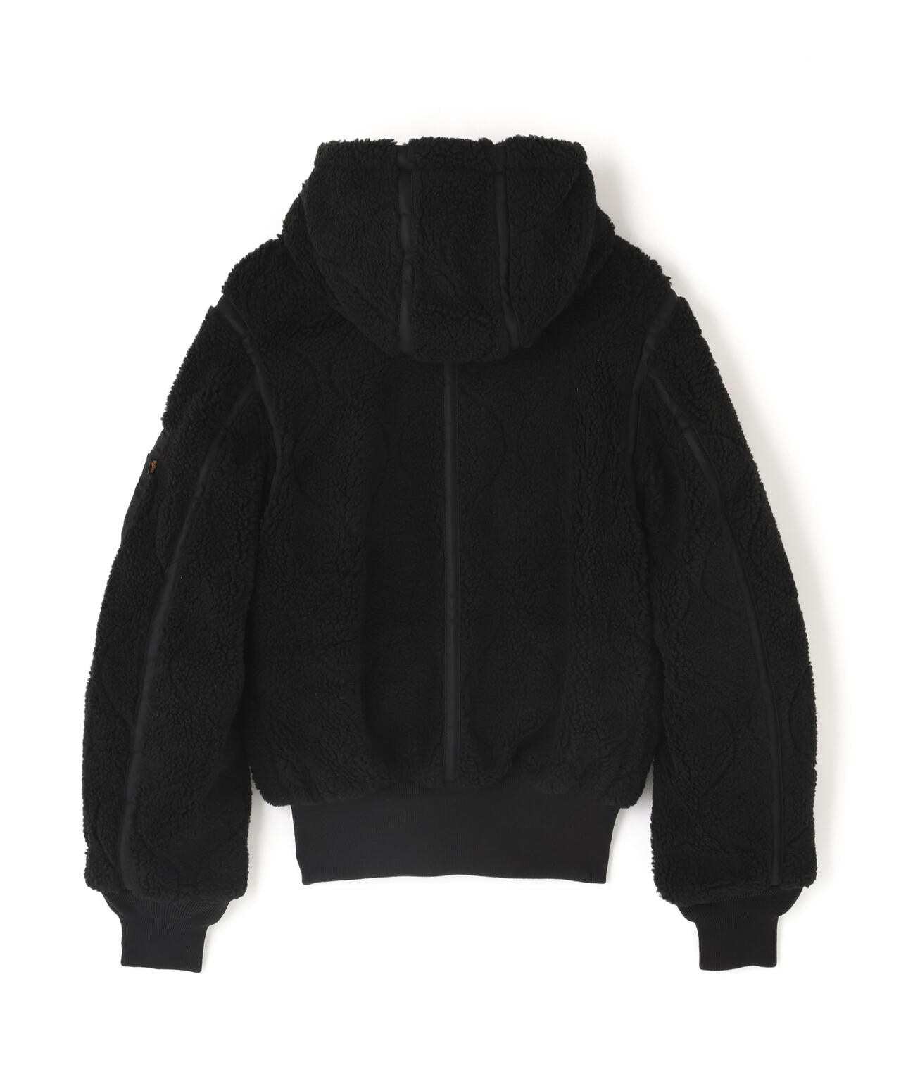 SHERPA ONION QUILTING FLIGHT JACKET