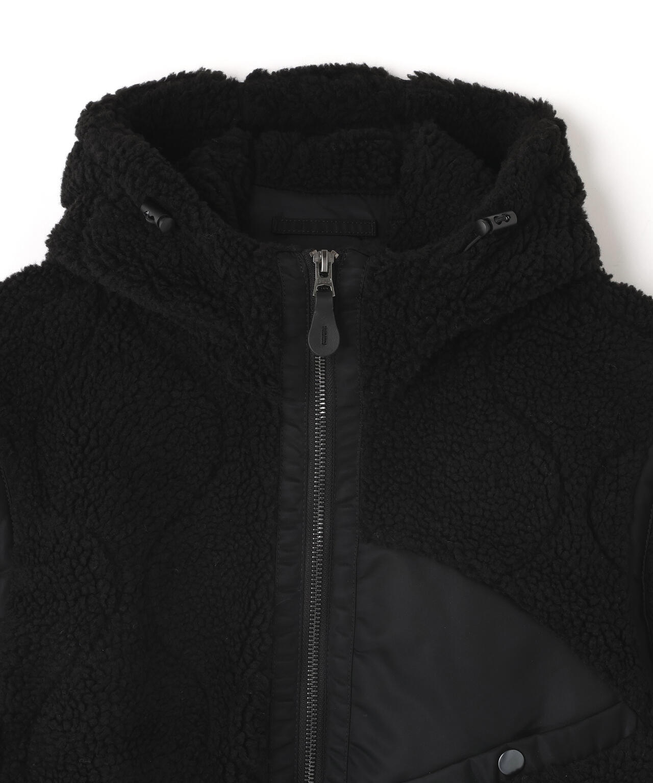 SHERPA ONION QUILTING FLIGHT JACKET