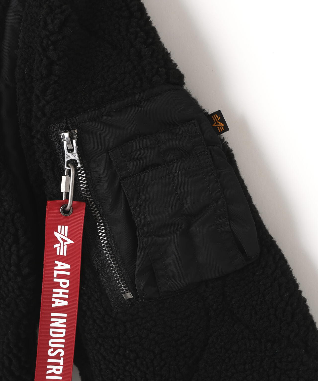 SHERPA ONION QUILTING FLIGHT JACKET