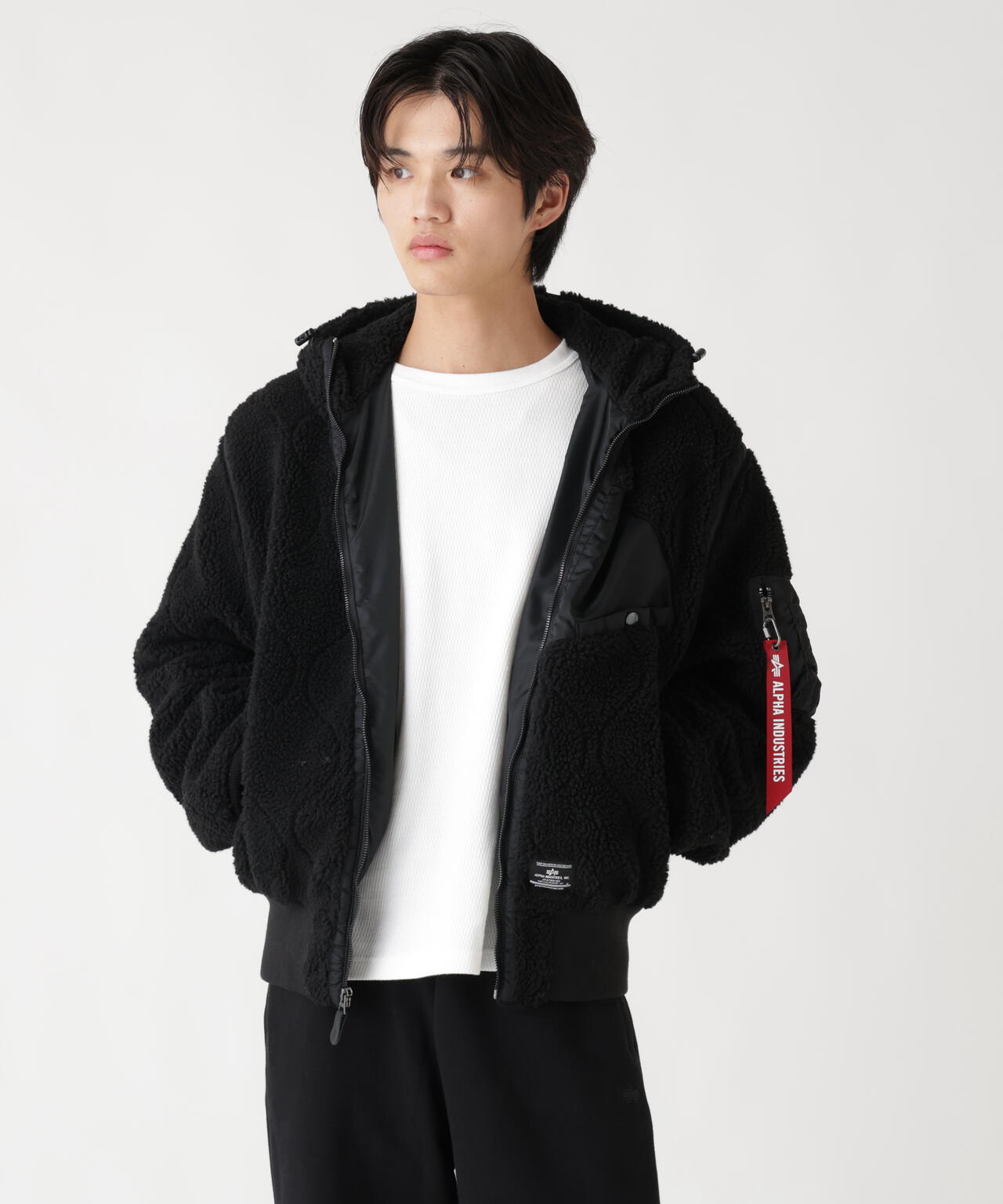 SHERPA ONION QUILTING FLIGHT JACKET ｜アルファ インダストリーズ