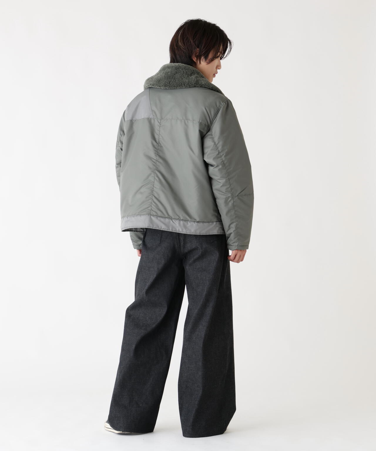 NYLON AVIATOR JACKET