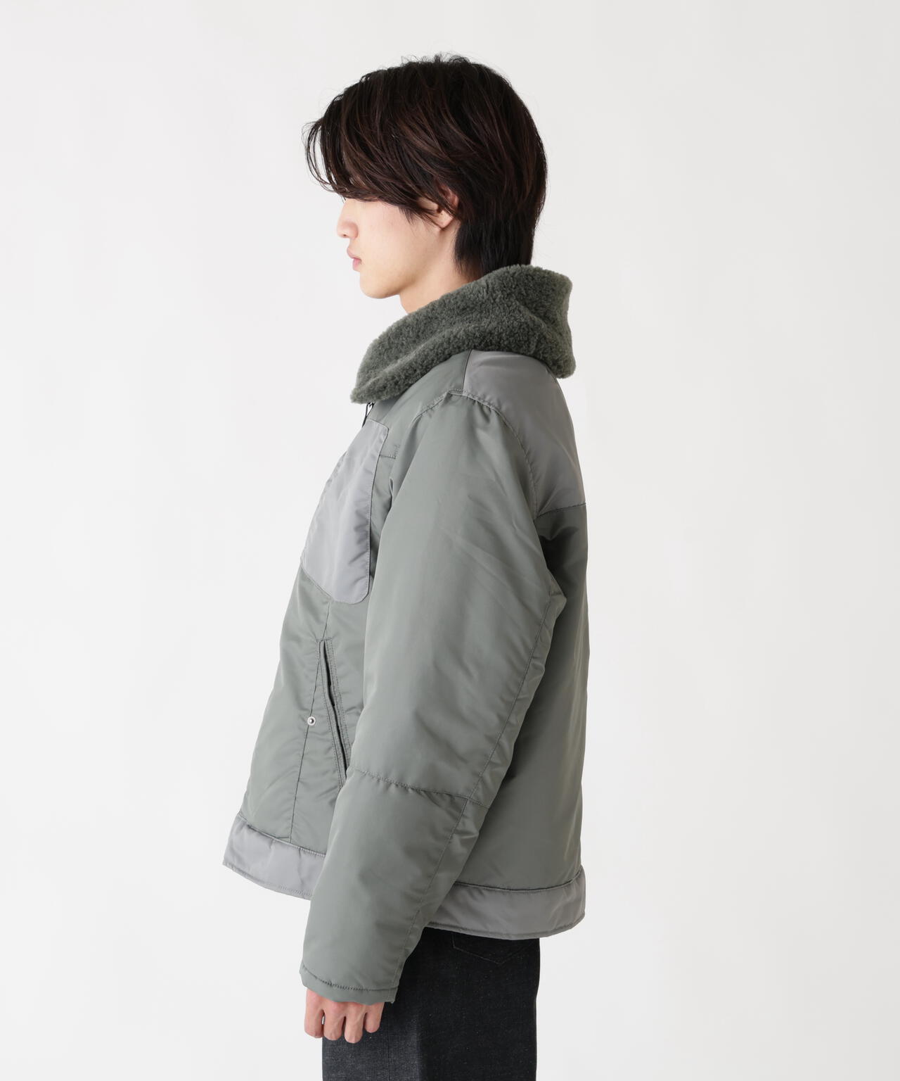 NYLON AVIATOR JACKET