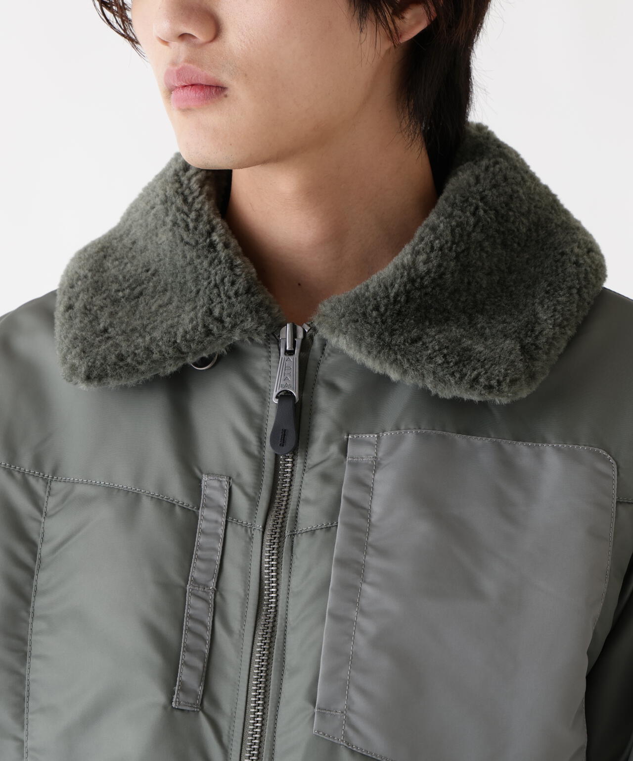 NYLON AVIATOR JACKET