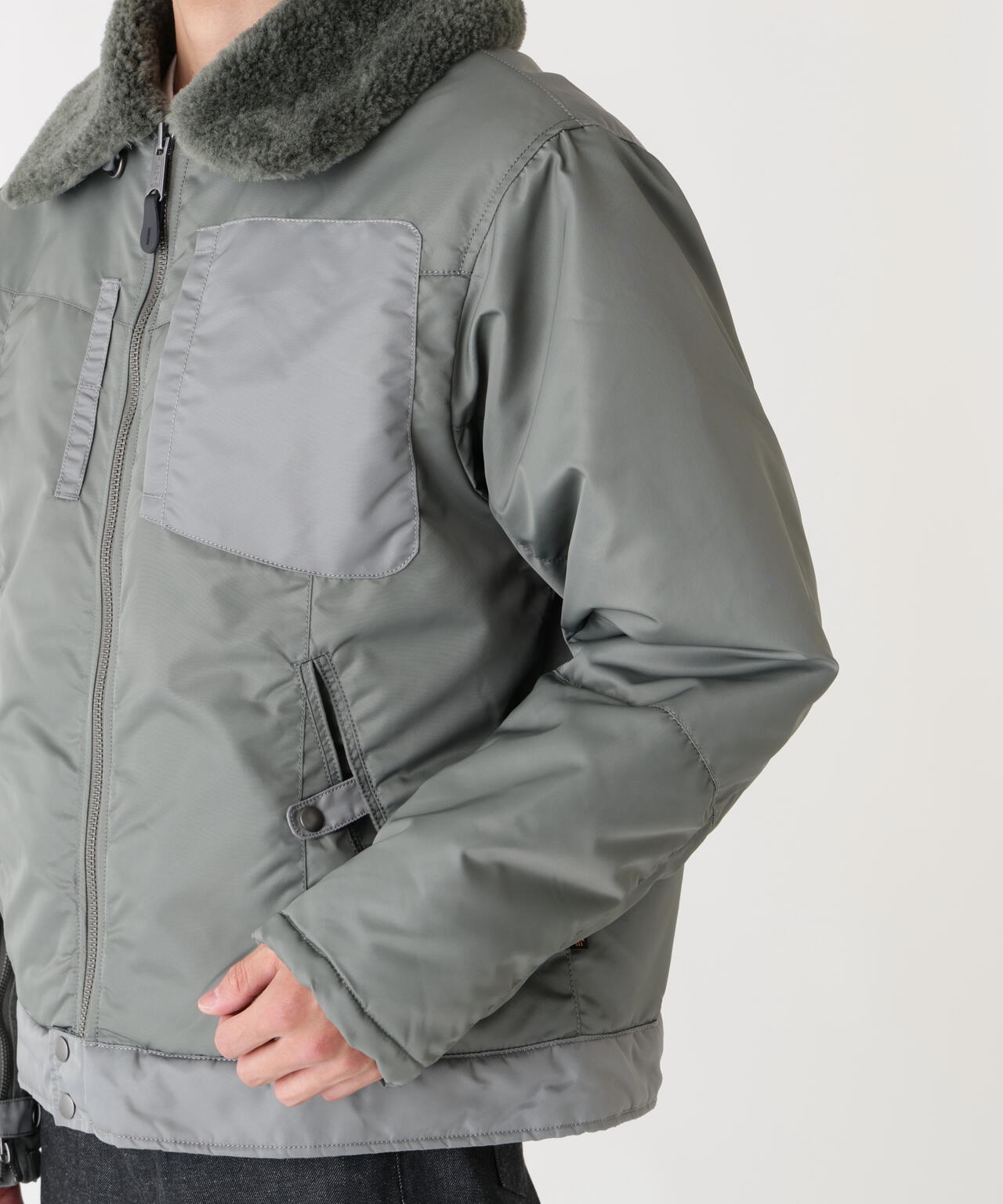 NYLON AVIATOR JACKET