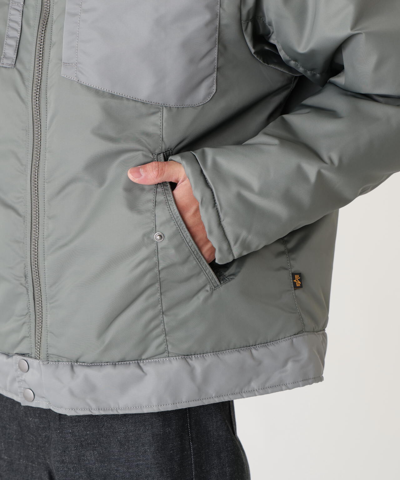 NYLON AVIATOR JACKET