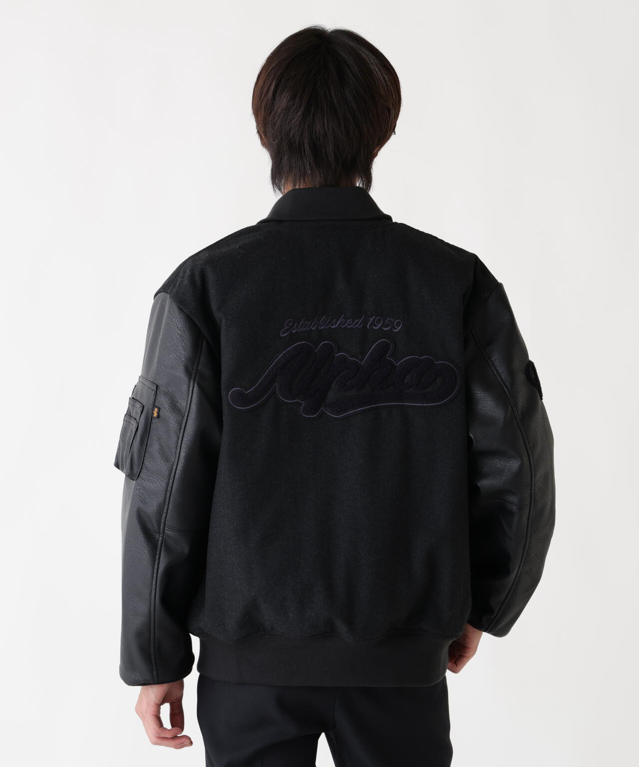 ALPHA LETTERMAN JACKET
