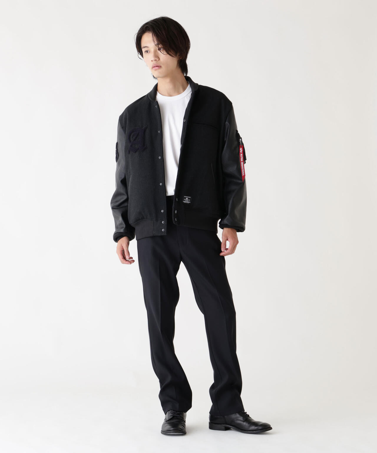 ALPHA LETTERMAN JACKET