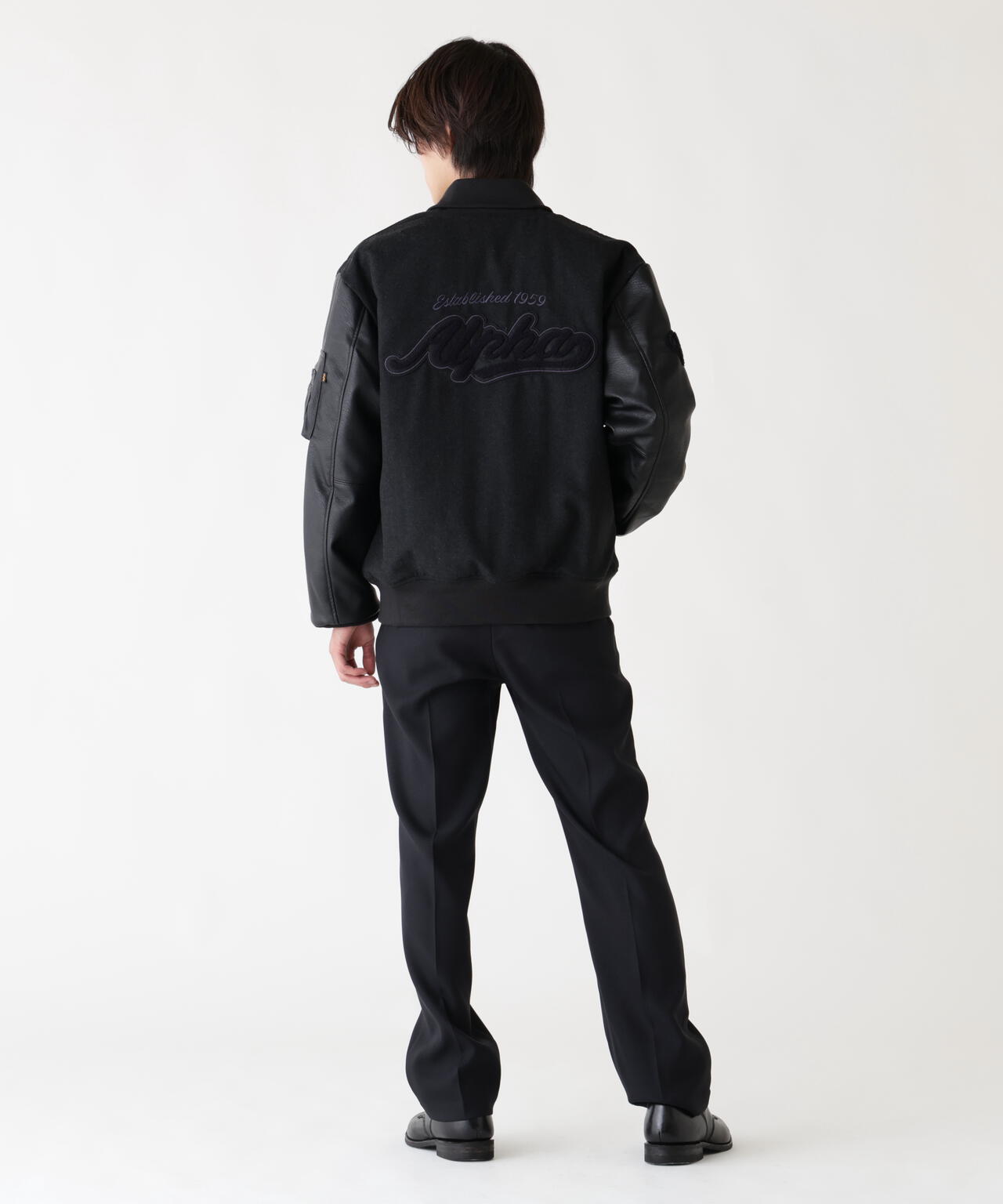 ALPHA LETTERMAN JACKET