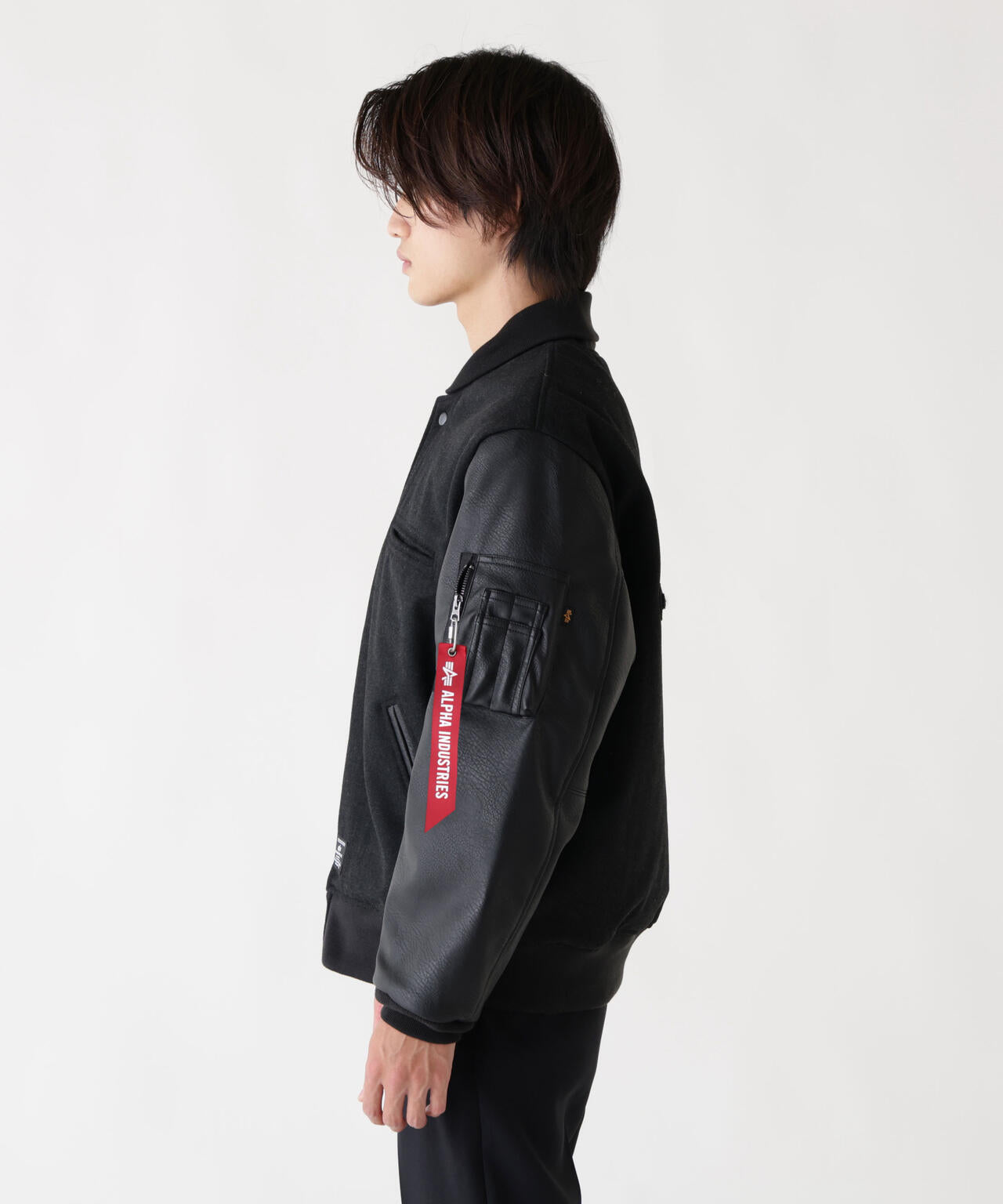 ALPHA LETTERMAN JACKET