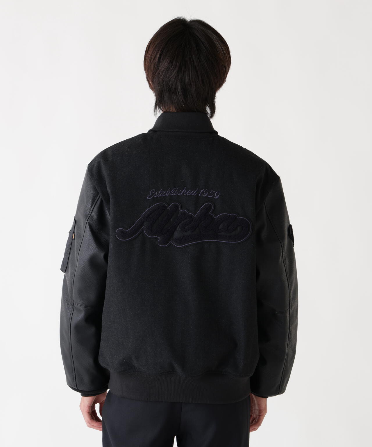 ALPHA LETTERMAN JACKET