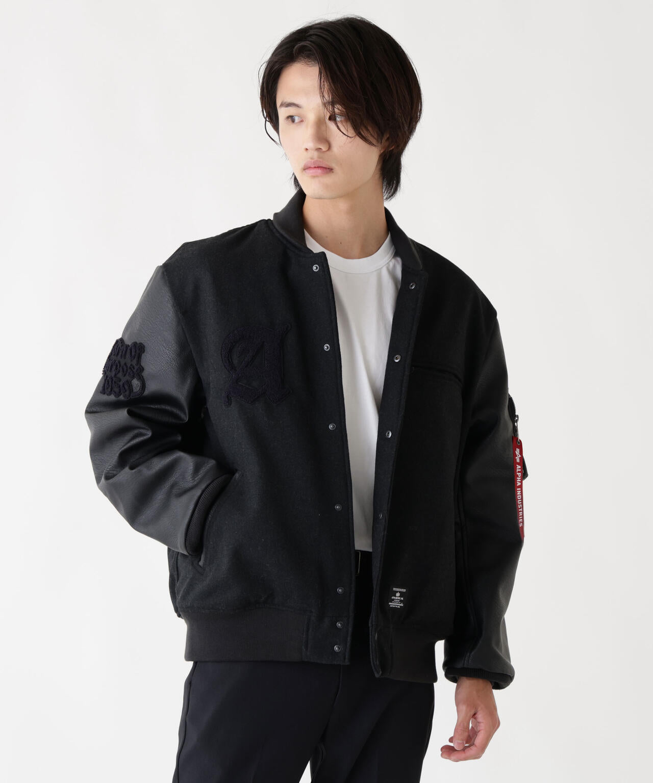 ALPHA LETTERMAN JACKET