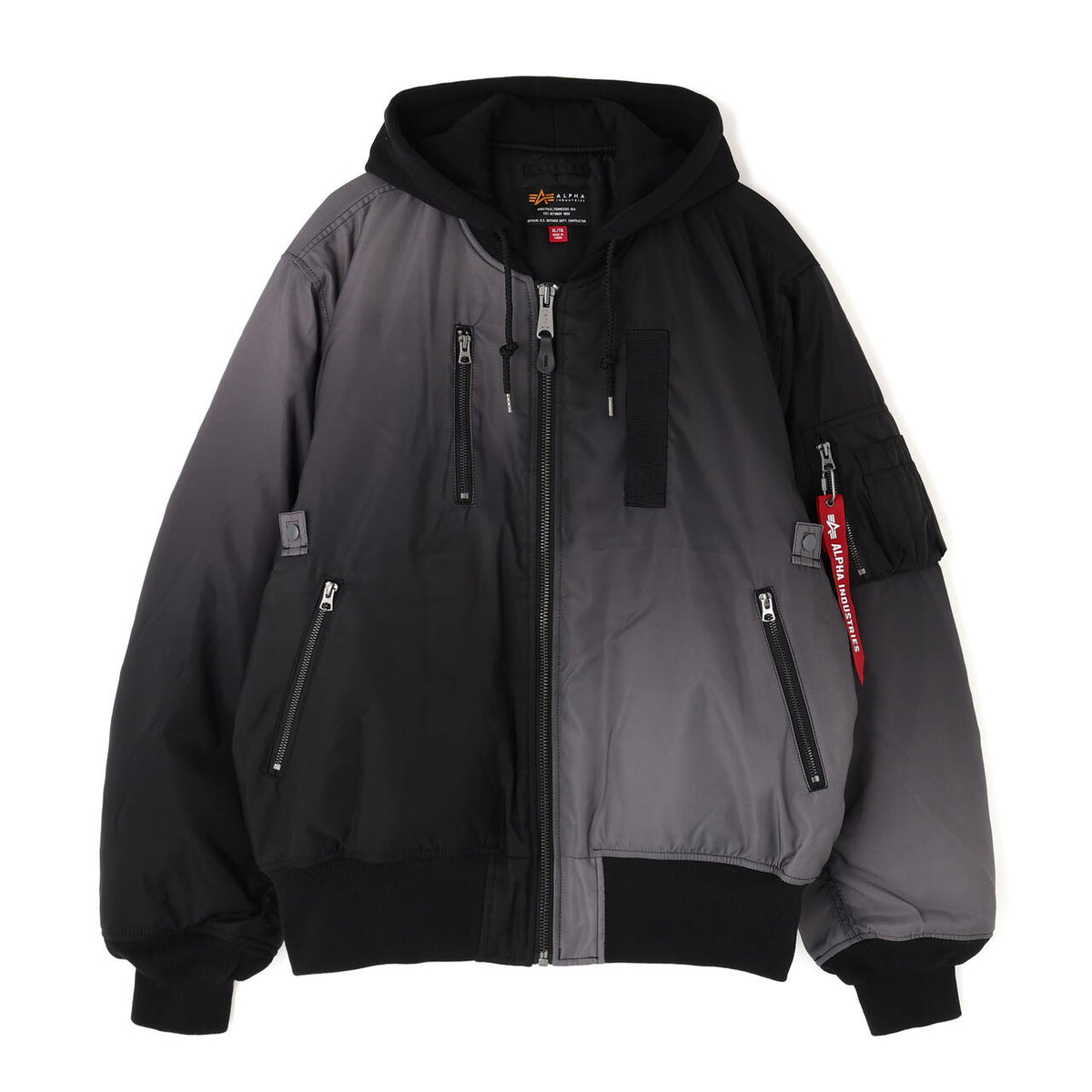 GRADIENT WASHED FLIGHT JACKET ｜アルファ インダストリーズ