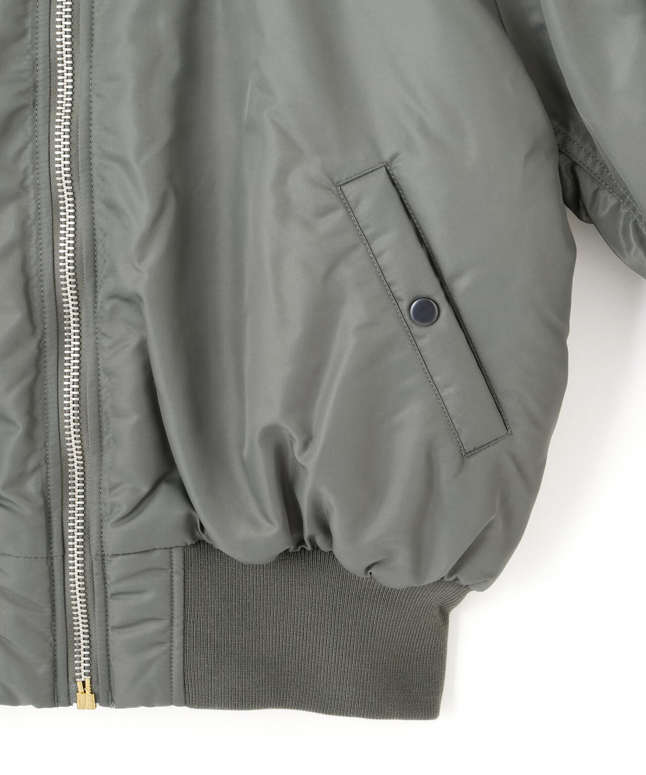 【新品】 アルファ インダストリーズ B-15 フライトジャケット グレー M Alpha Industries（アルファ・インダストリーズ） ALPHA INDUSTRIES