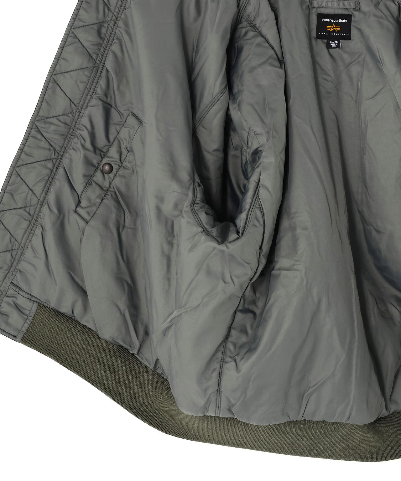 TNT x ALPHA MA-1 FLIGHT JACKET ｜アルファ インダストリーズ