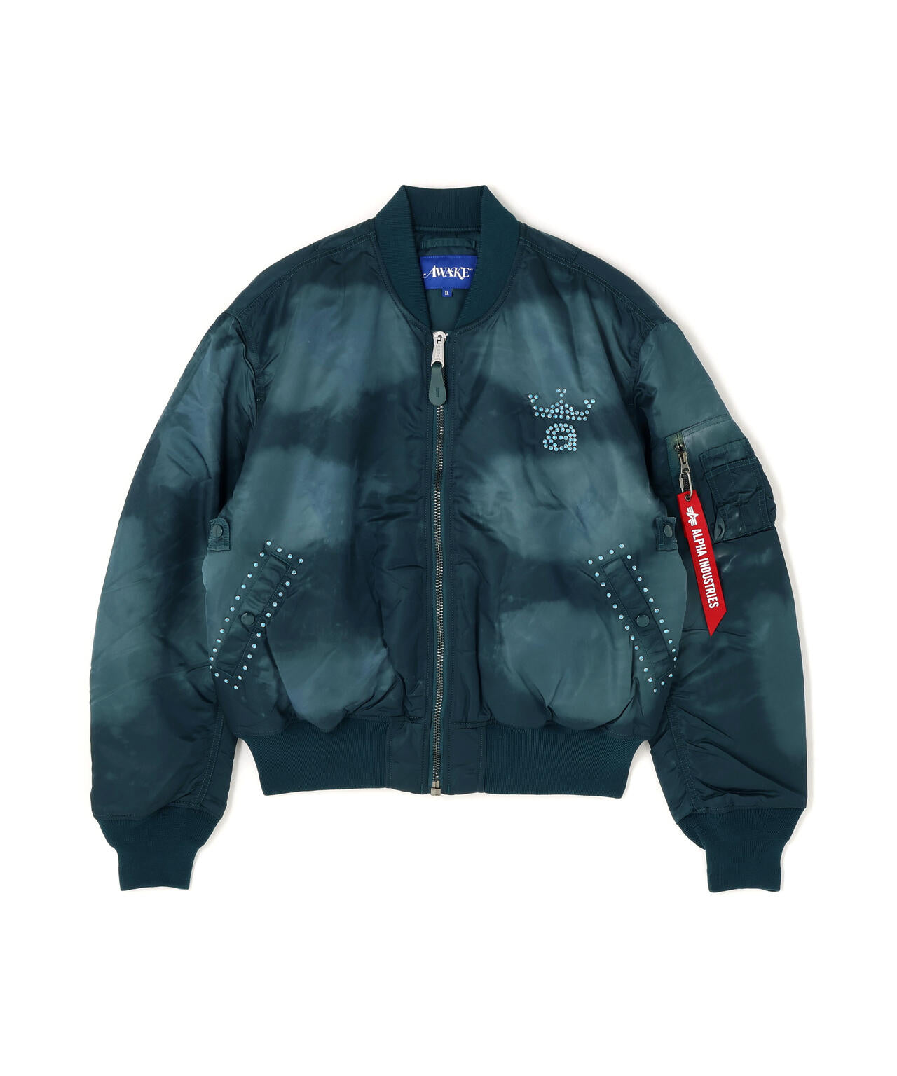 アルファMA-1ネイビーM寸 フライトジャケット 中綿 MA-1 JAPAN SPEC (ALPHA INDUSTRIES INC