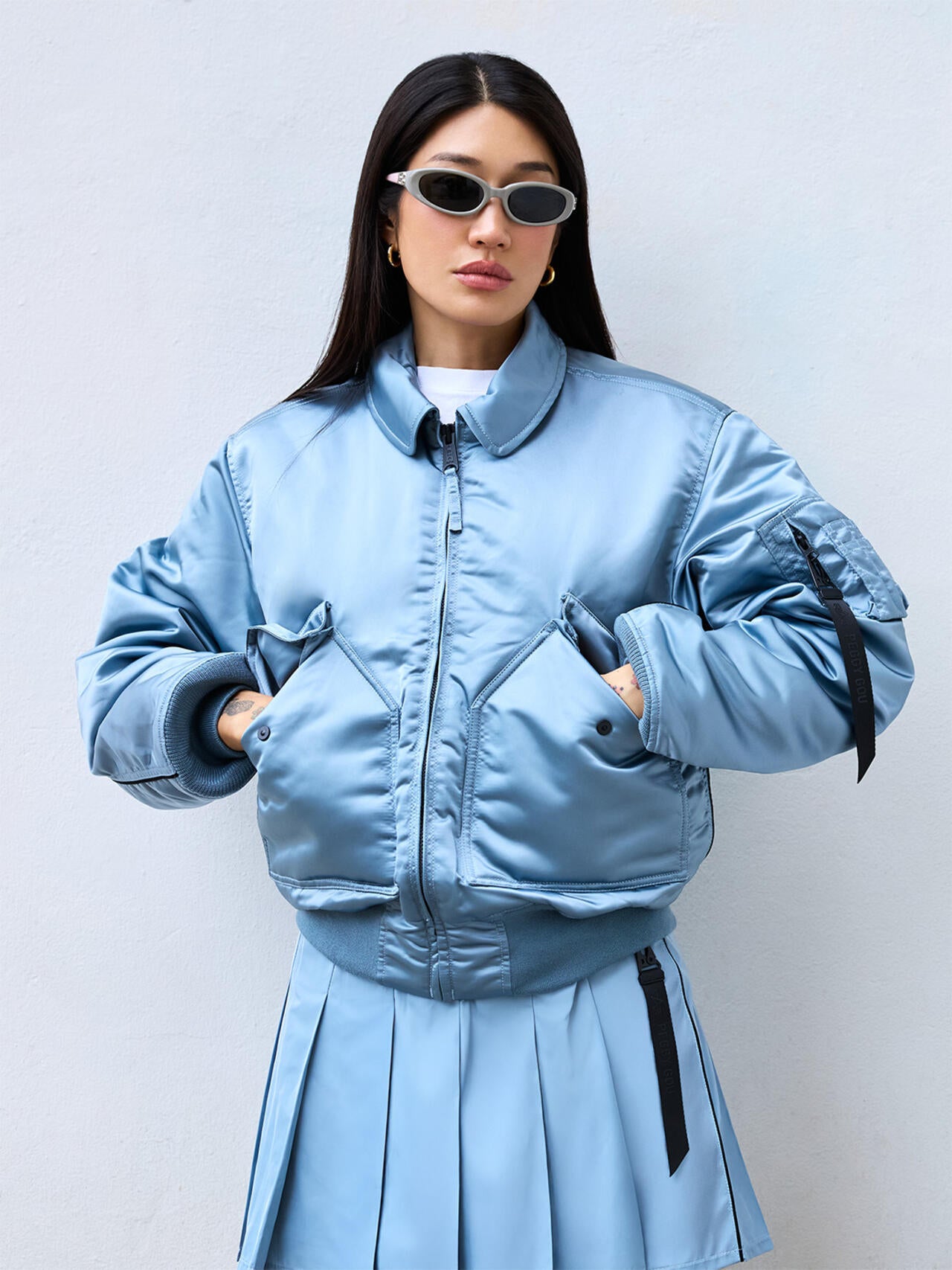PEGGY GOU X ALPHA CWU 45/P BOMBER JACKET WOMENS