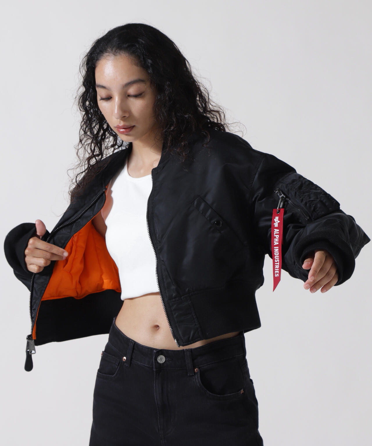 MA-1 CROPPED FLIGHT JACKET W ｜アルファ インダストリーズ
