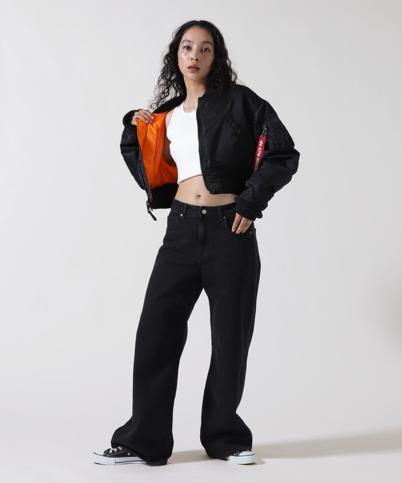 MA-1 CROPPED FLIGHT JACKET W ｜アルファ インダストリーズ